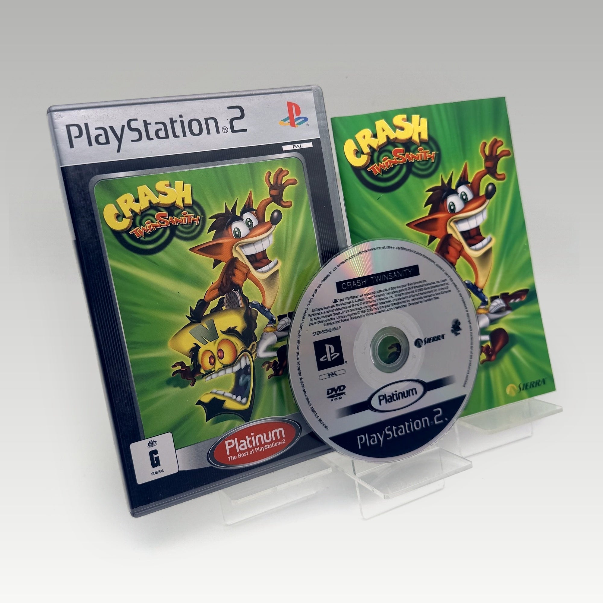 Crash Twinsanity (Platinum) • CIB (PAL) - Image 1