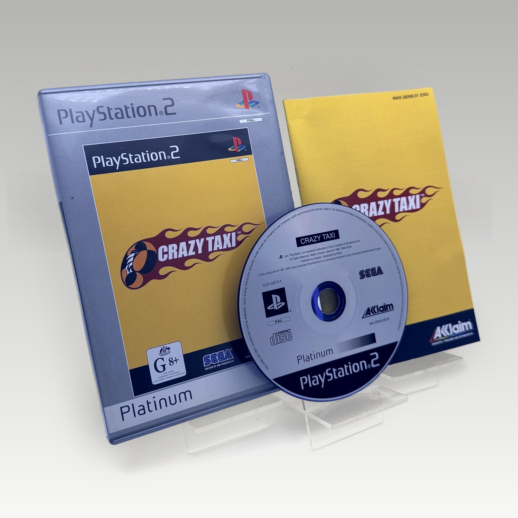 Crazy Taxi (Platinum) • CIB (PAL) - Image 1