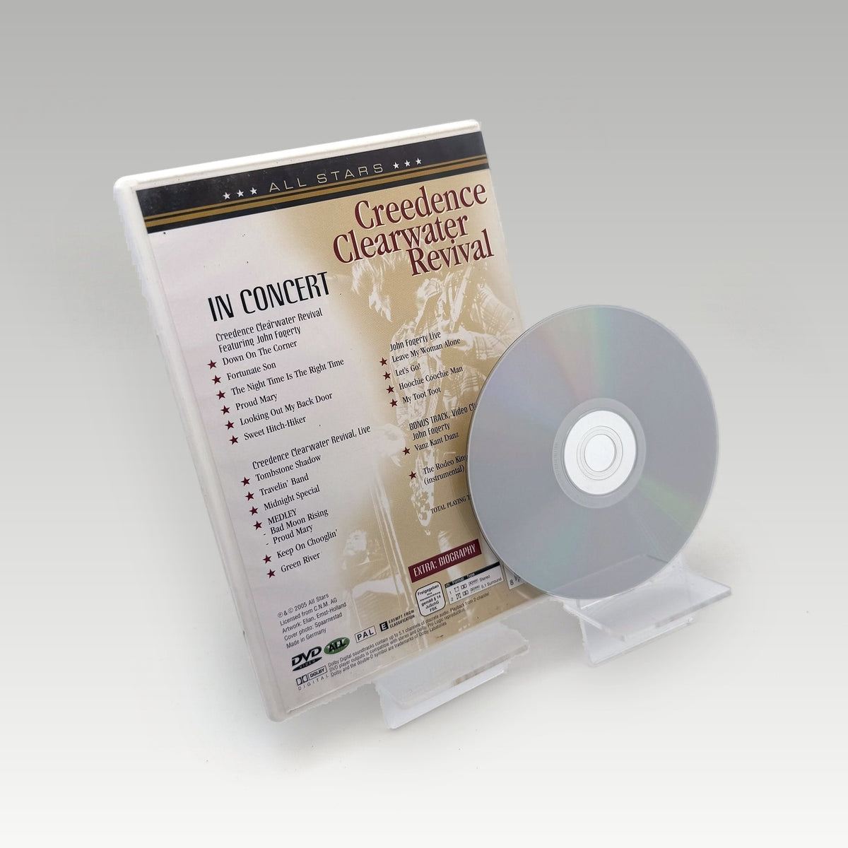 Creedence Clearwater Revival: Down on the Corner (2005) DVD • CIB (Region Free, Standard) - Image 2