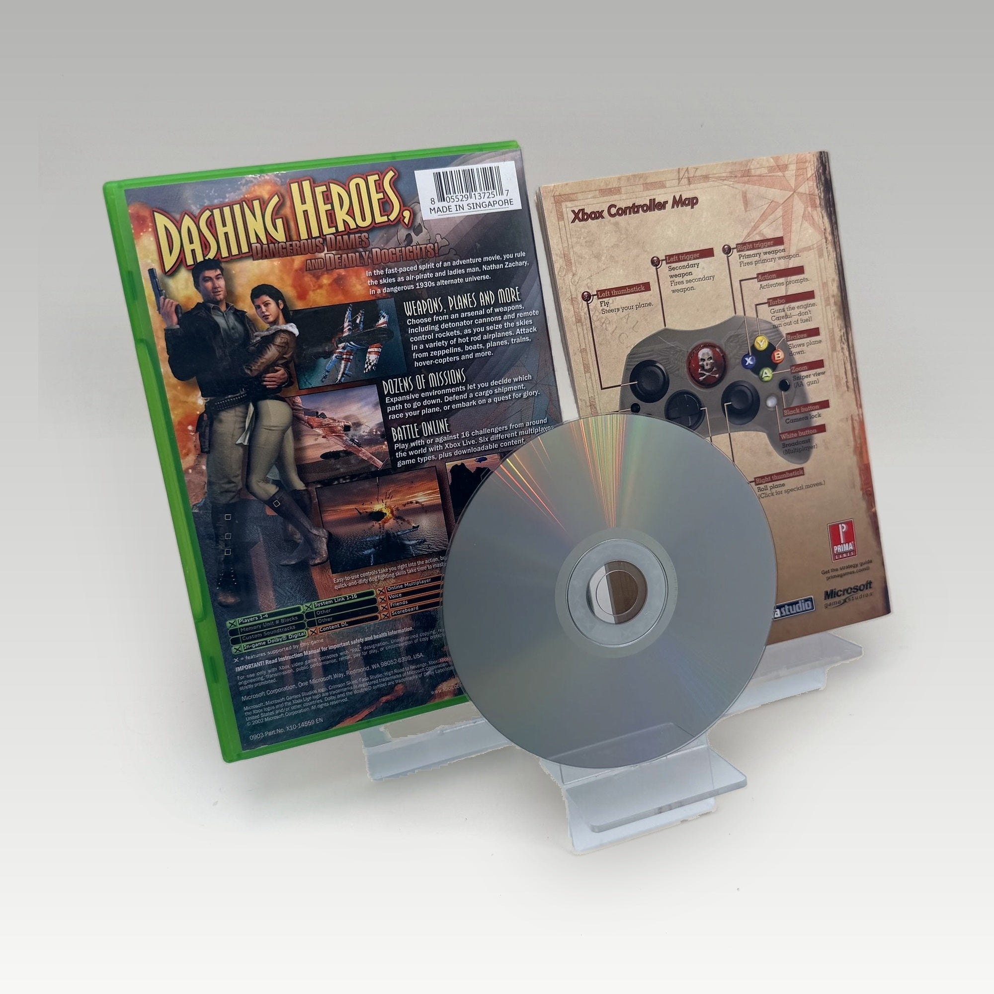 Crimson Skies: High Road to Revenge • CIB (PAL) - Image 2