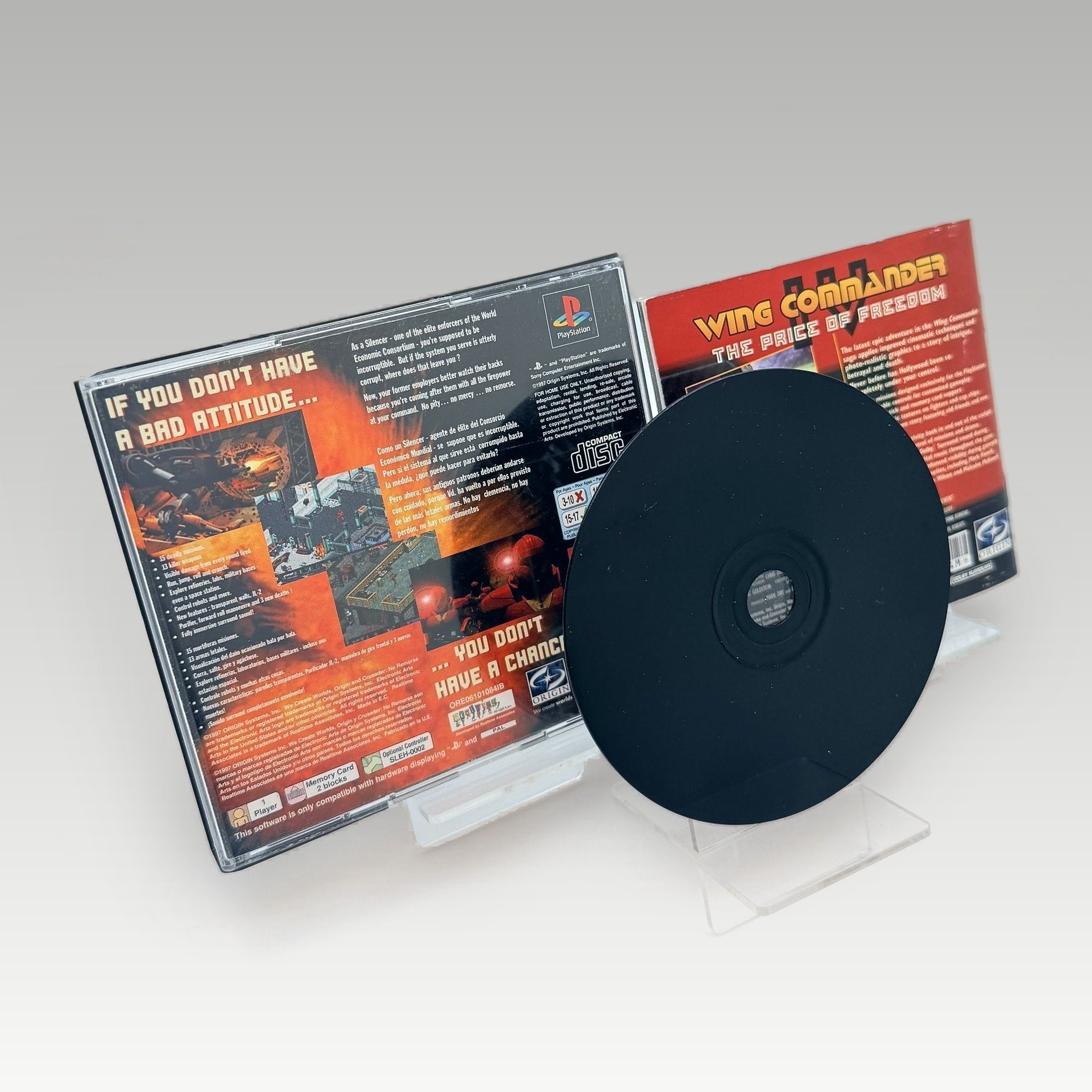 Crusader: No Remorse No Cover Art / Case Damage • CIB - Image 3