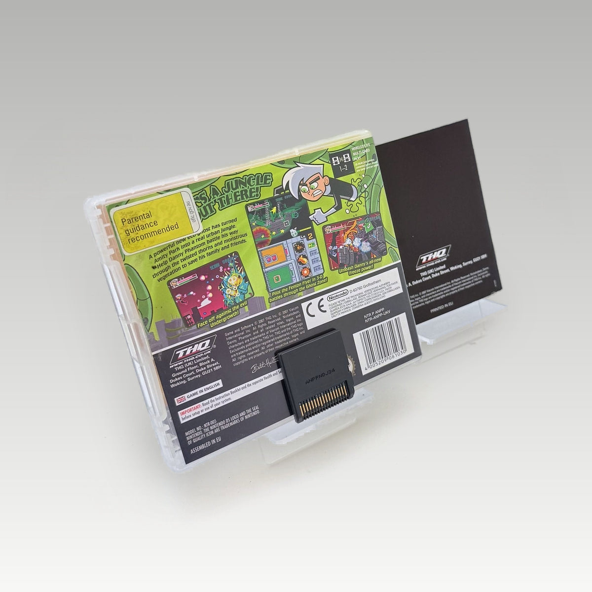 Danny Phantom: Urban Jungle • CIB (PAL) - Back Cover | Yappa NZ