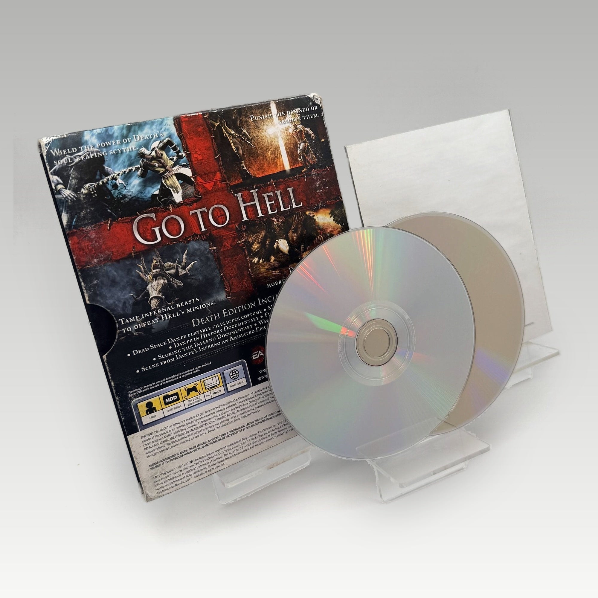 Dante's Inferno Death Edition Lenticular • CIB (Region 4, Death Edition Lenticular) - Image 2