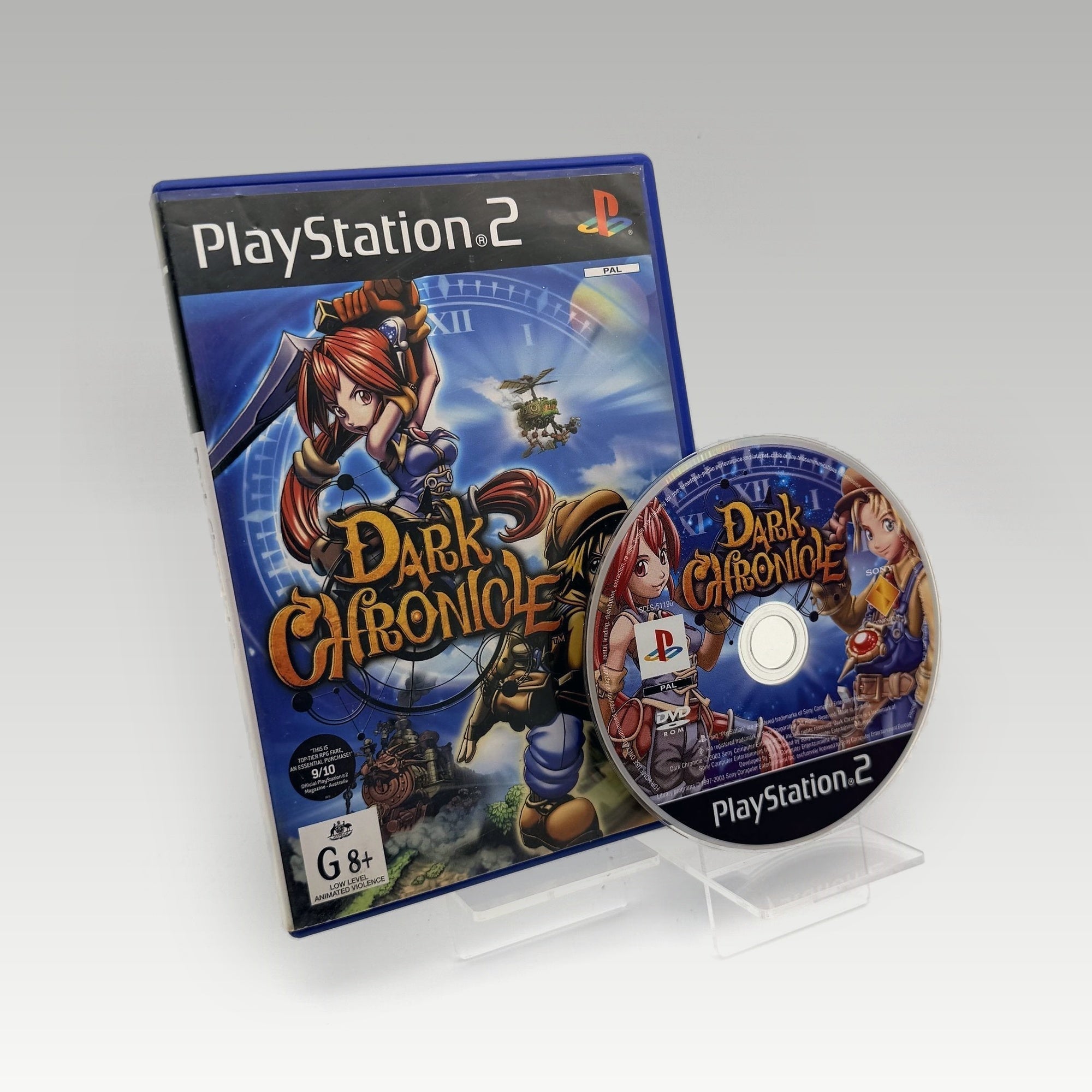 Dark Chronicle • No Manual (PAL) - Image 1
