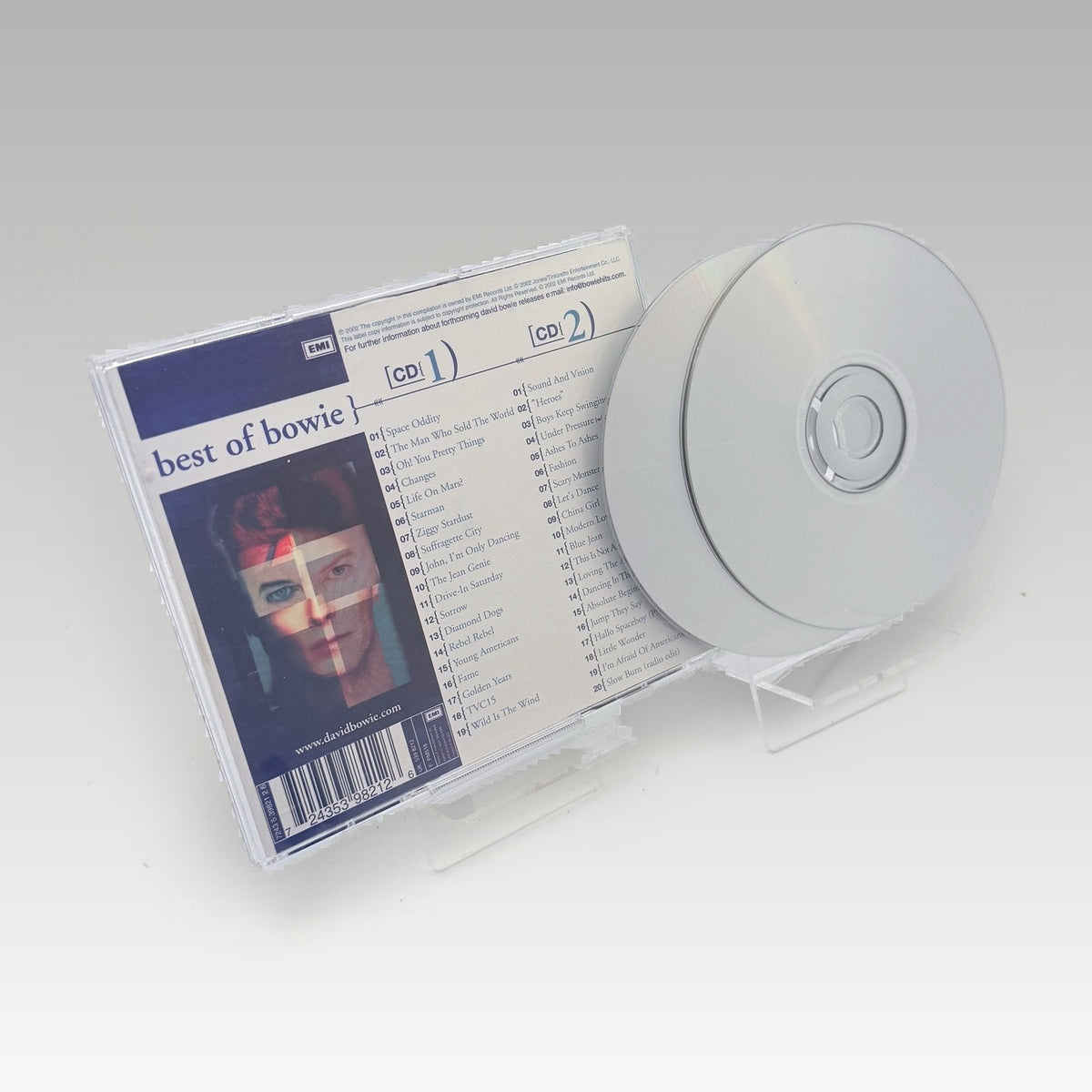 David Bowie - Best Of Bowie • CIB - Back Cover | Yappa NZ