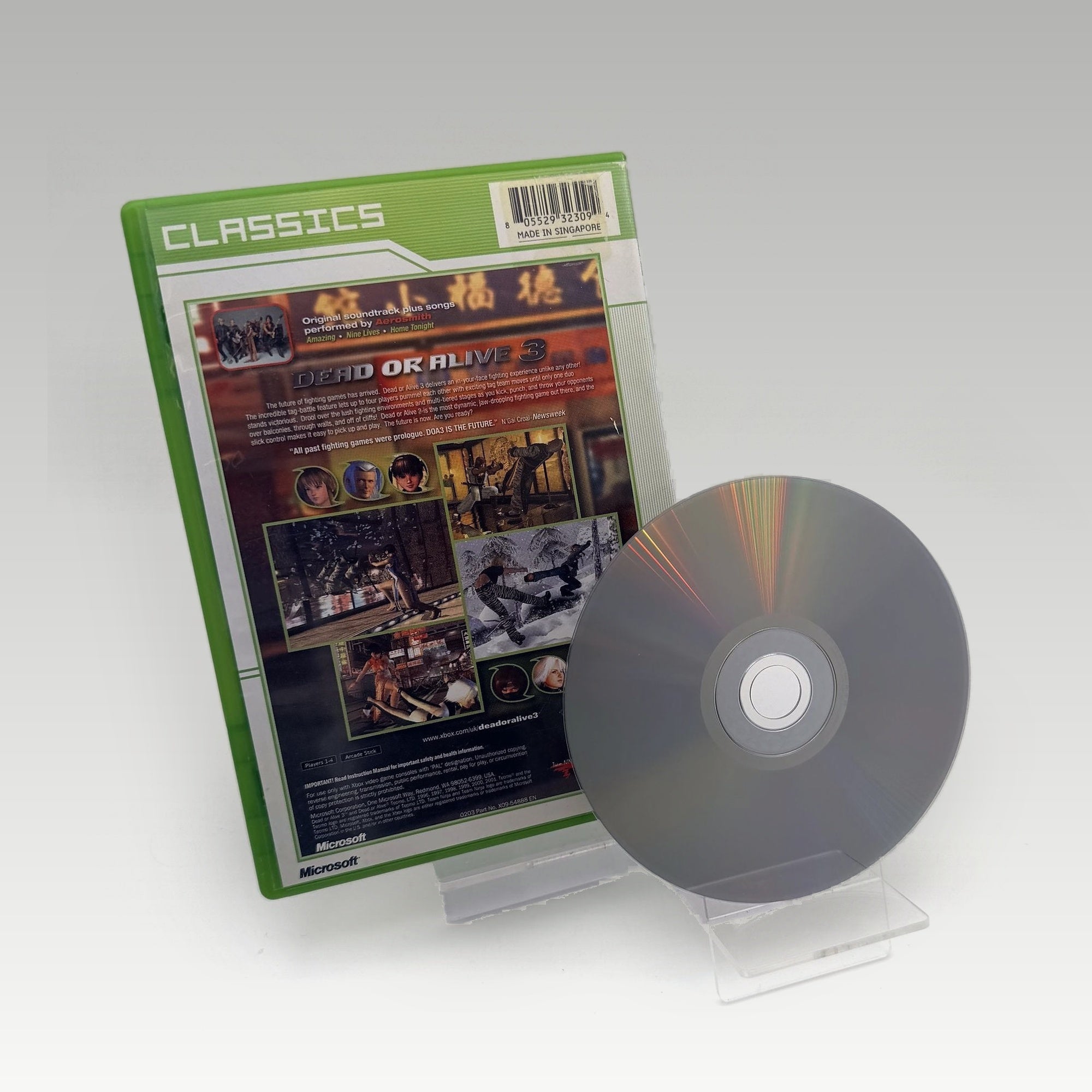 Dead or Alive 3 (Classics) • No Manual (PAL) - Image 2