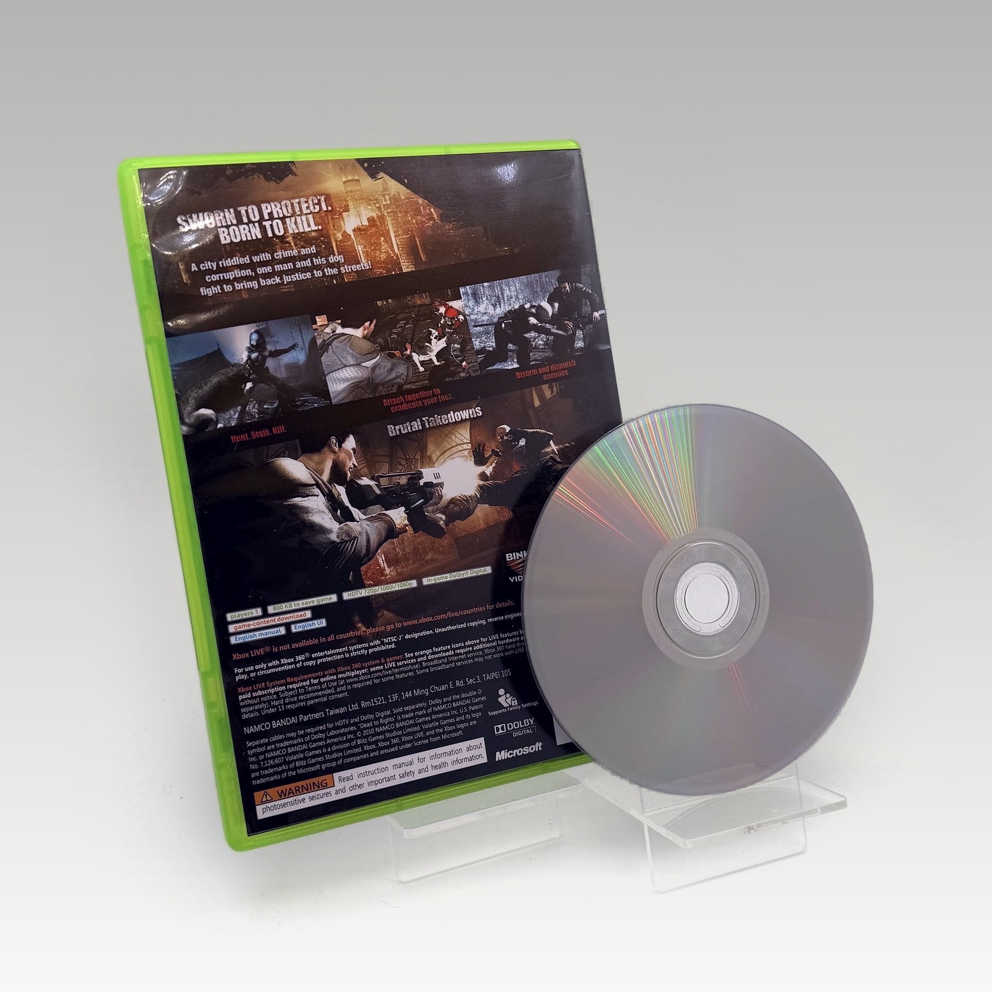 Dead to Rights: Retribution • CIB (NTSC-J) - Image 2
