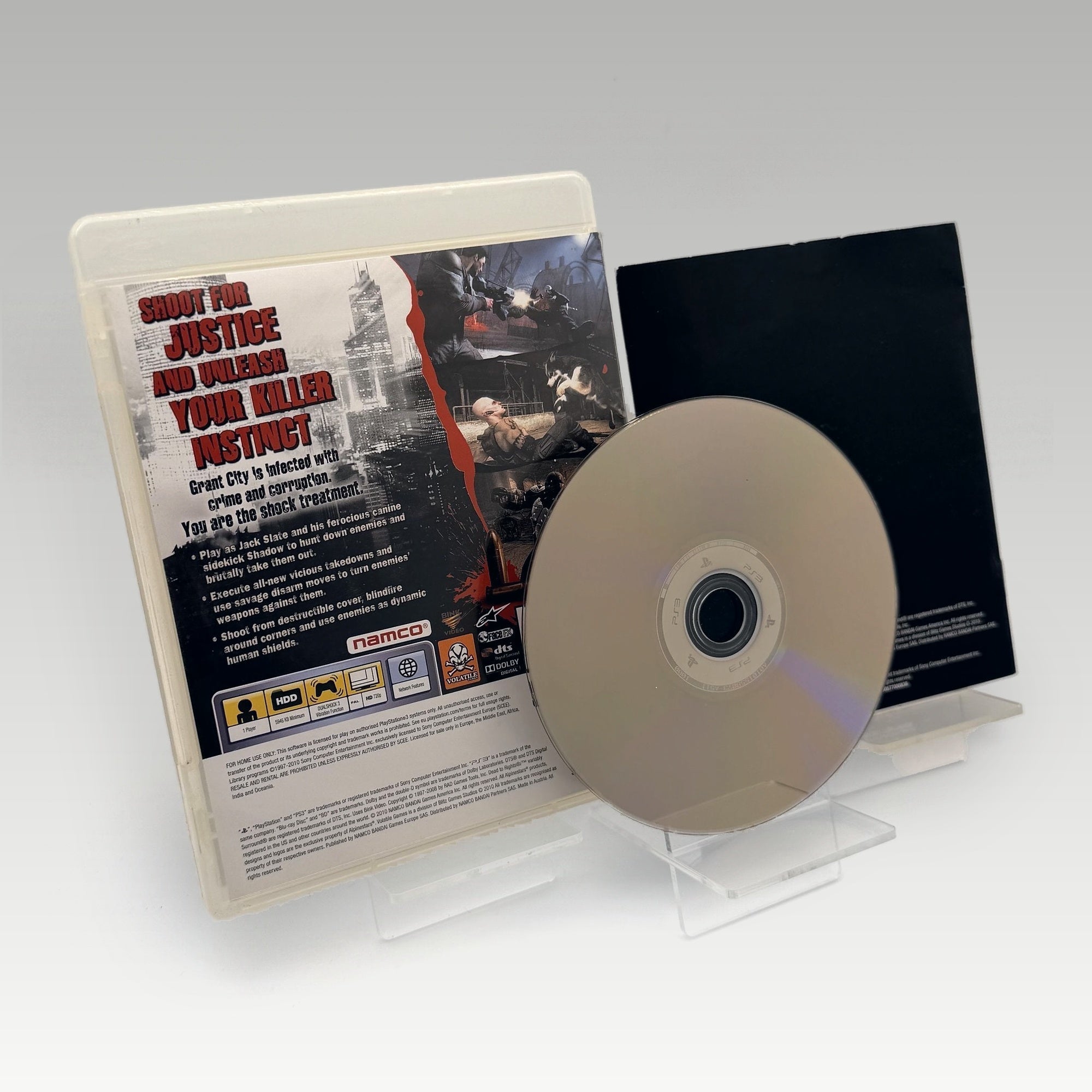 Dead to Rights: Retribution • CIB (Region 2) - Image 2
