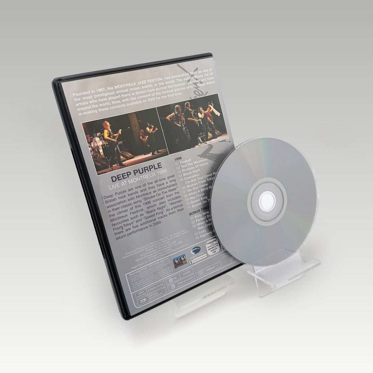 Deep Purple: Live at Montreux 1996 (2006) DVD • CIB (Region Free, Standard) - Image 2