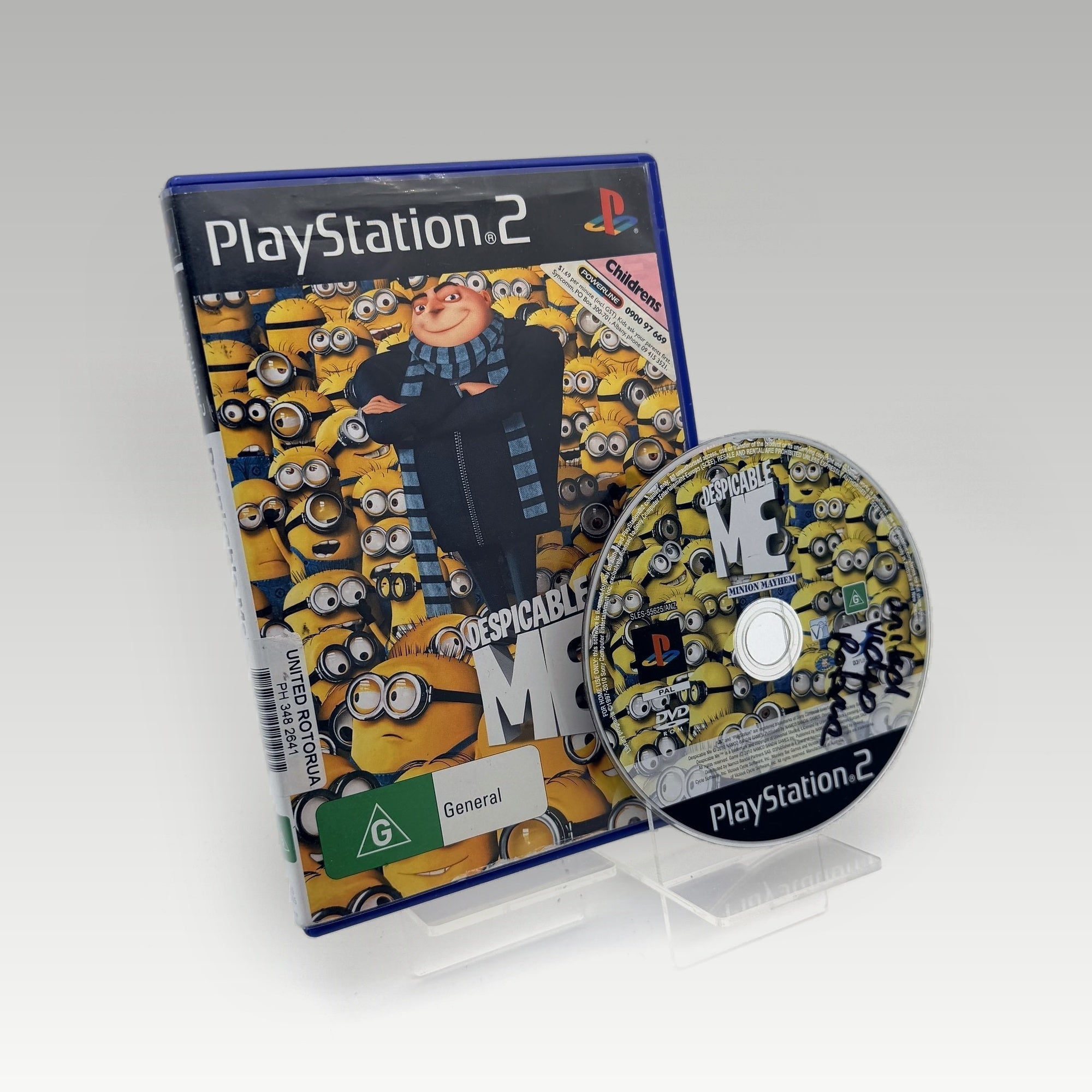 Despicable Me: The Game • No Manual • Ex-Rental (PAL) - Image 1