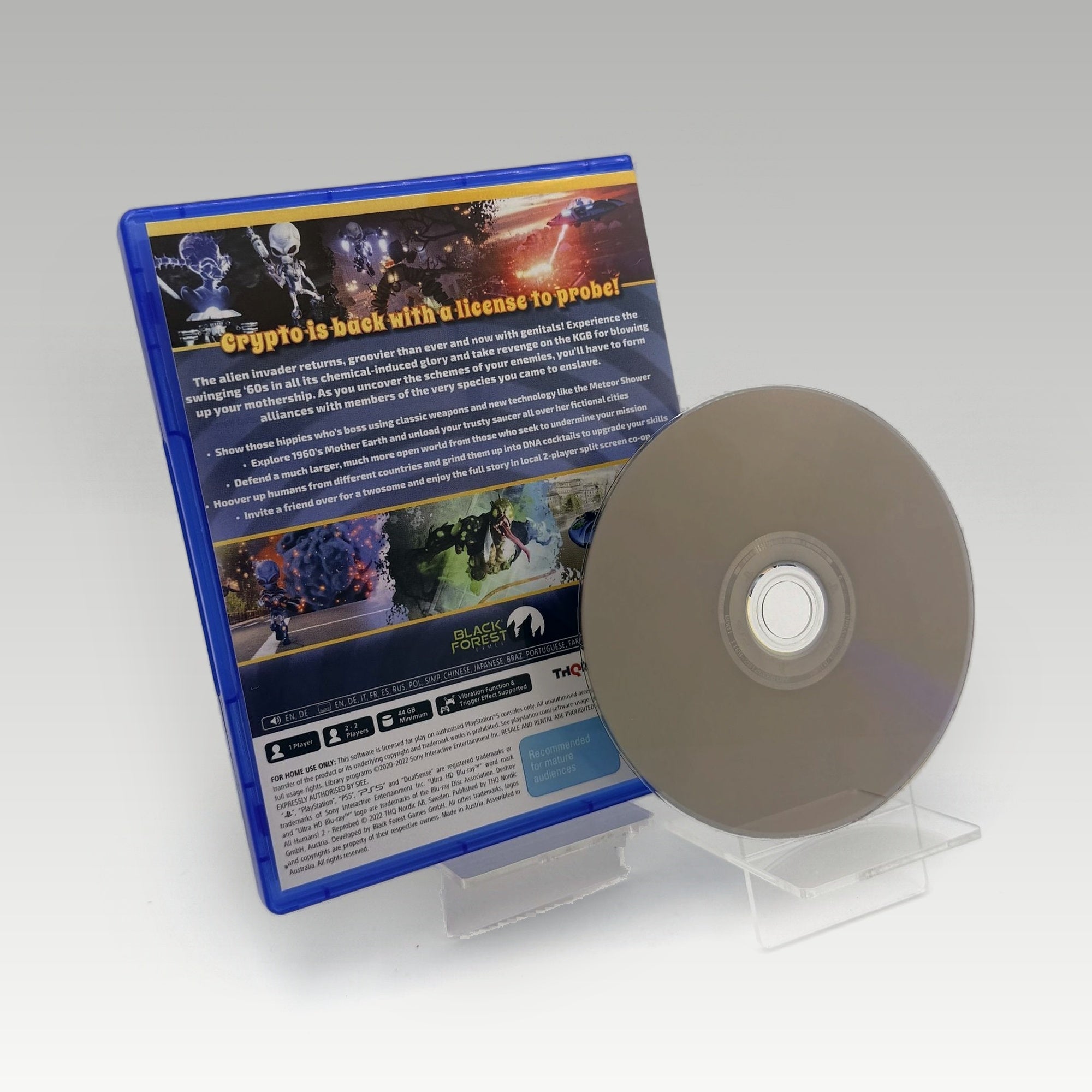 Destroy All Humans! 2: Reprobed Replacement Artwork • CIB (Region 4, Replacement Artwork) - Image 2