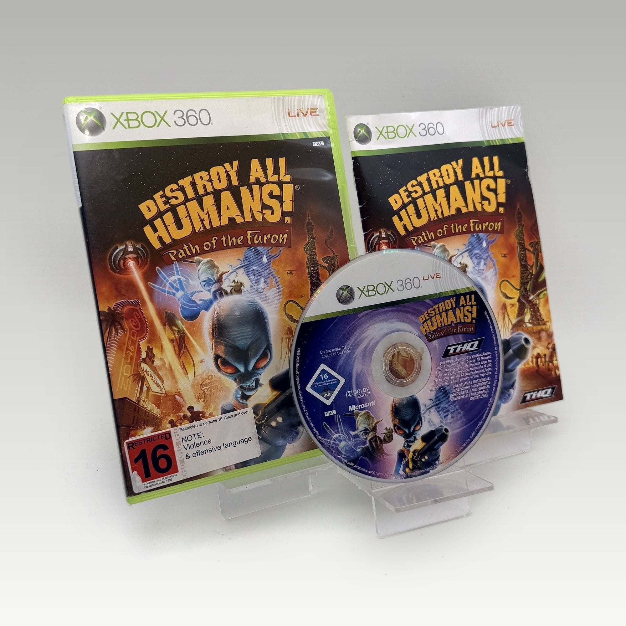 Destroy All Humans! Path of the Furon • CIB (PAL) - Image 1