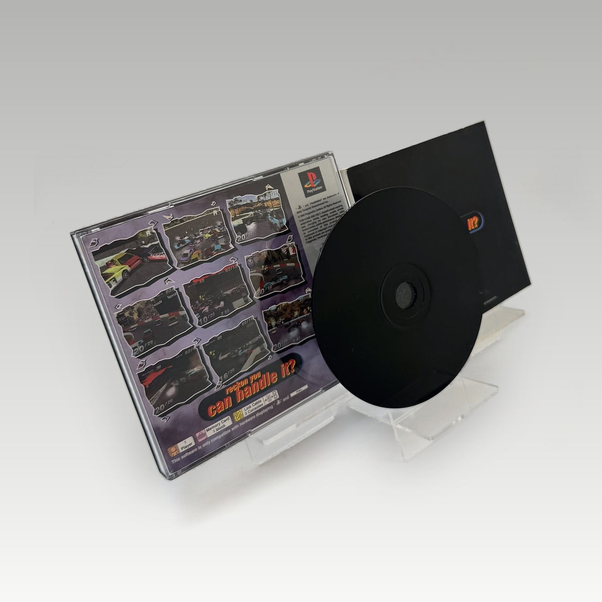 Destruction Derby (Platinum) • CIB (PAL) - Image 3