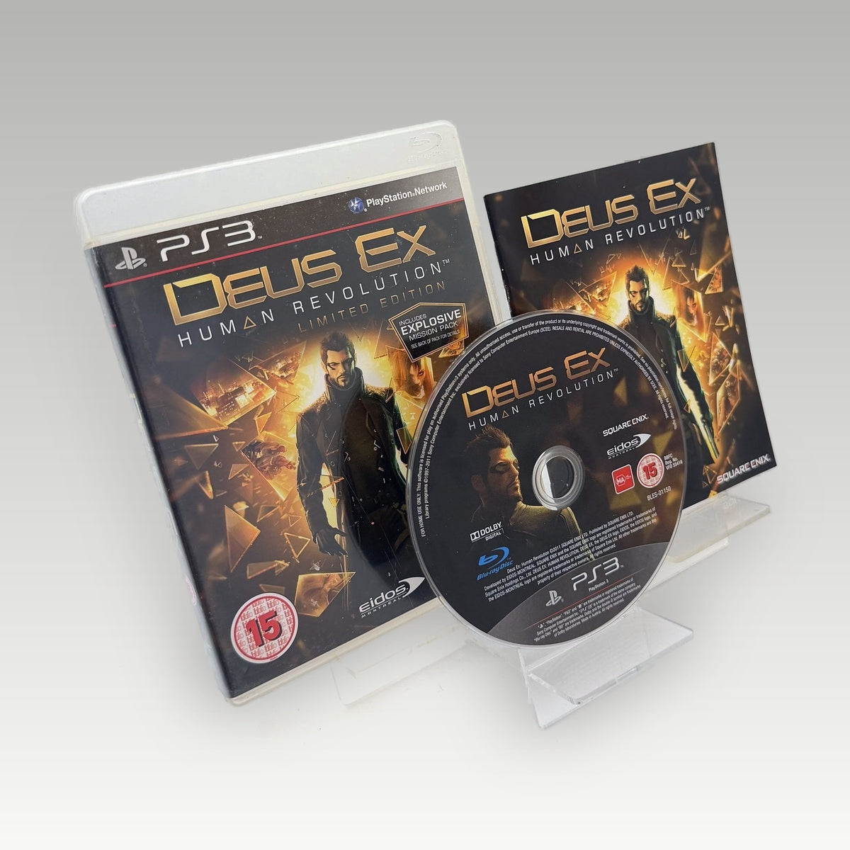 Deus Ex: Human Revolution Limited Edition • CIB (Region 2, Limited Edition) - Front Cover | Yappa NZ
