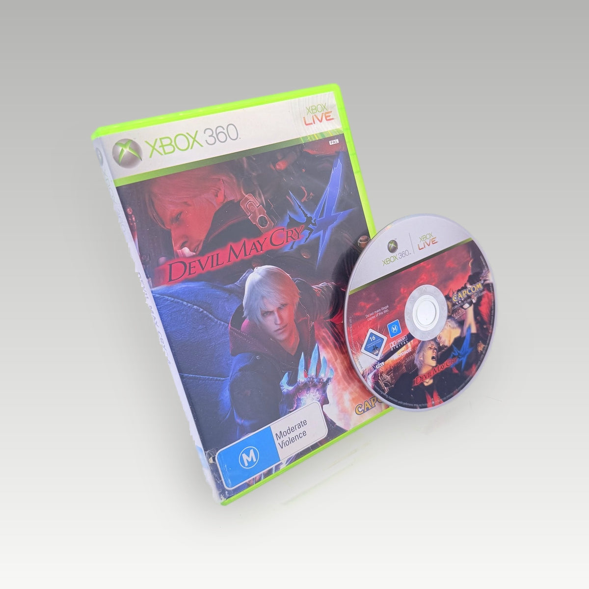 Devil May Cry 4 • No Manual (PAL) - Front Cover | Yappa NZ