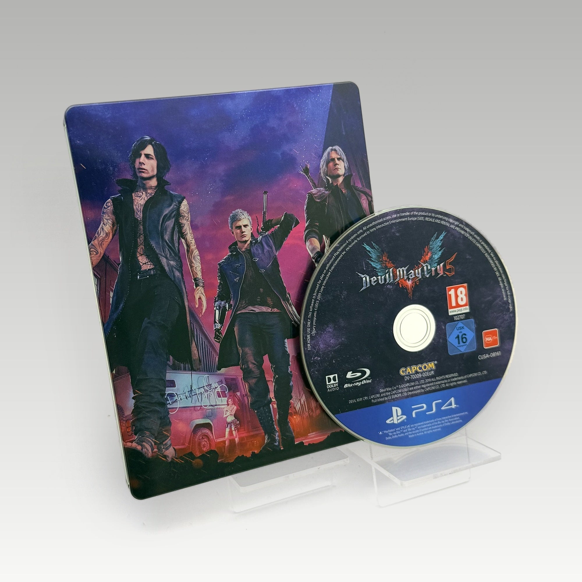 Devil May Cry 5 Deluxe Steelbook Edition Deluxe Steelbook Edition • CIB (Region 4, Deluxe Steelbook Edition) - Image 1