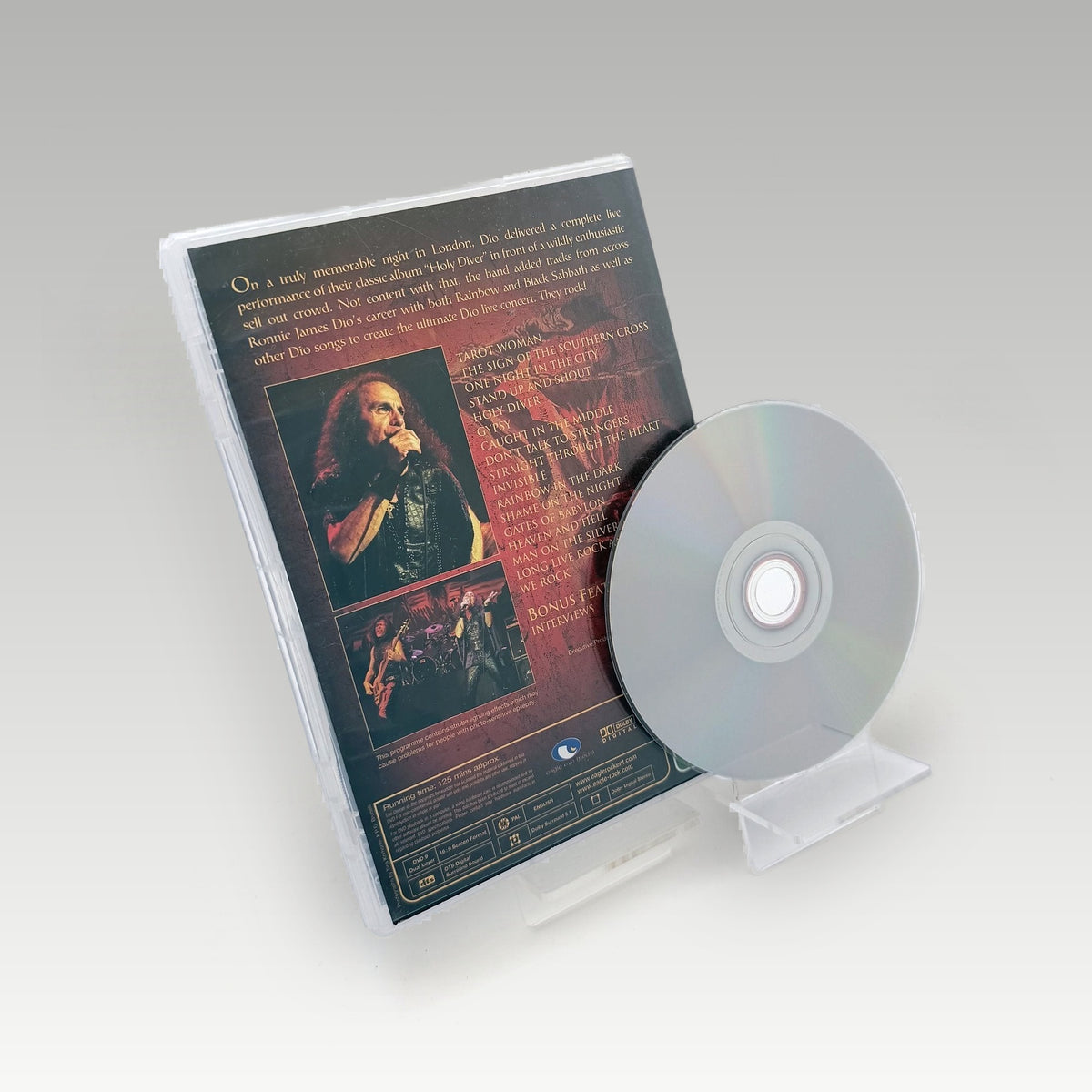 Dio: Holy Diver Live DVD • CIB (Region 4, Standard) - Image 2