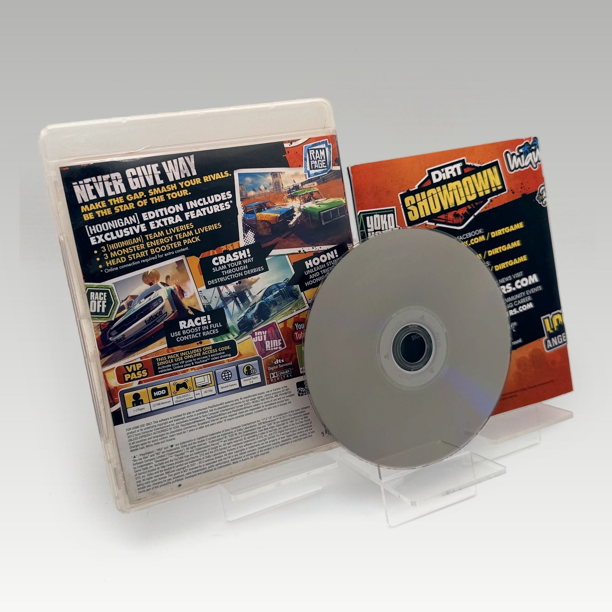 Dirt Showdown Hoonigan Edition • CIB (Region 2, Hoonigan Edition) - Image 2