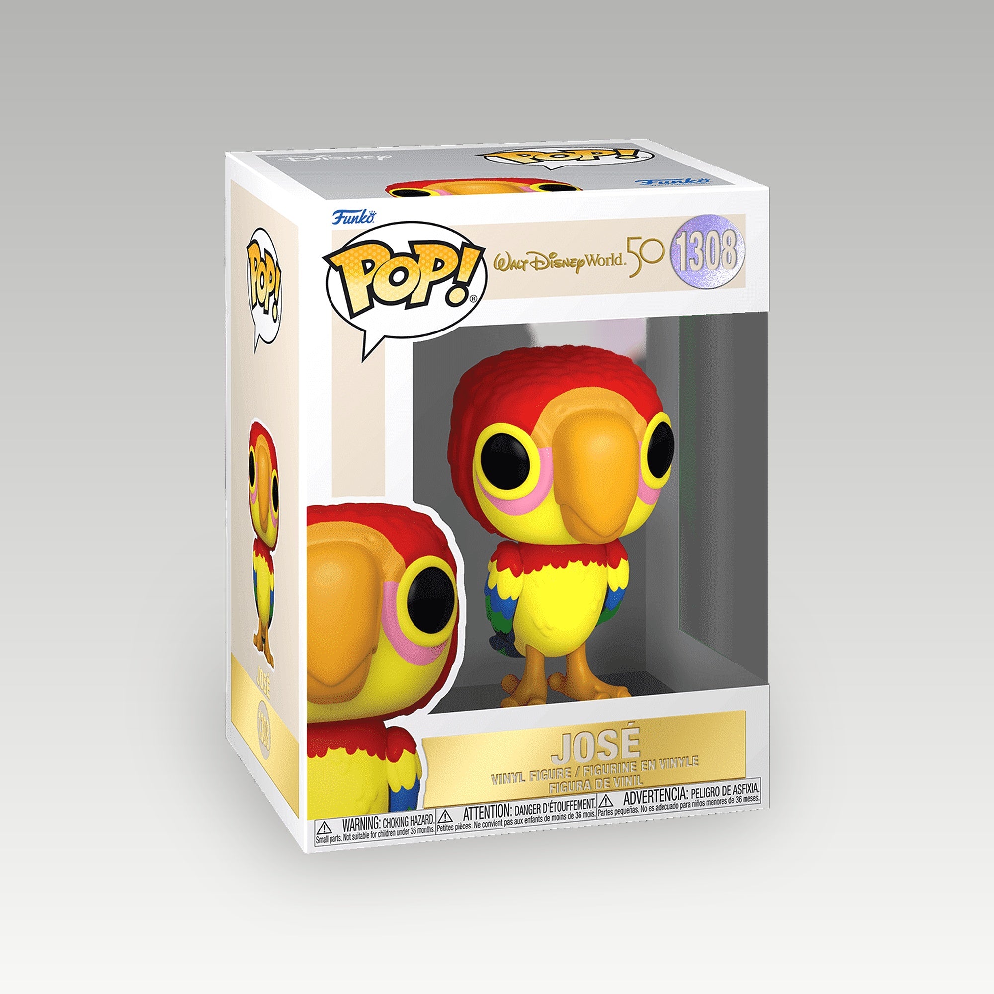 Disney José Parrot #1308 • New / Sealed - Image 1