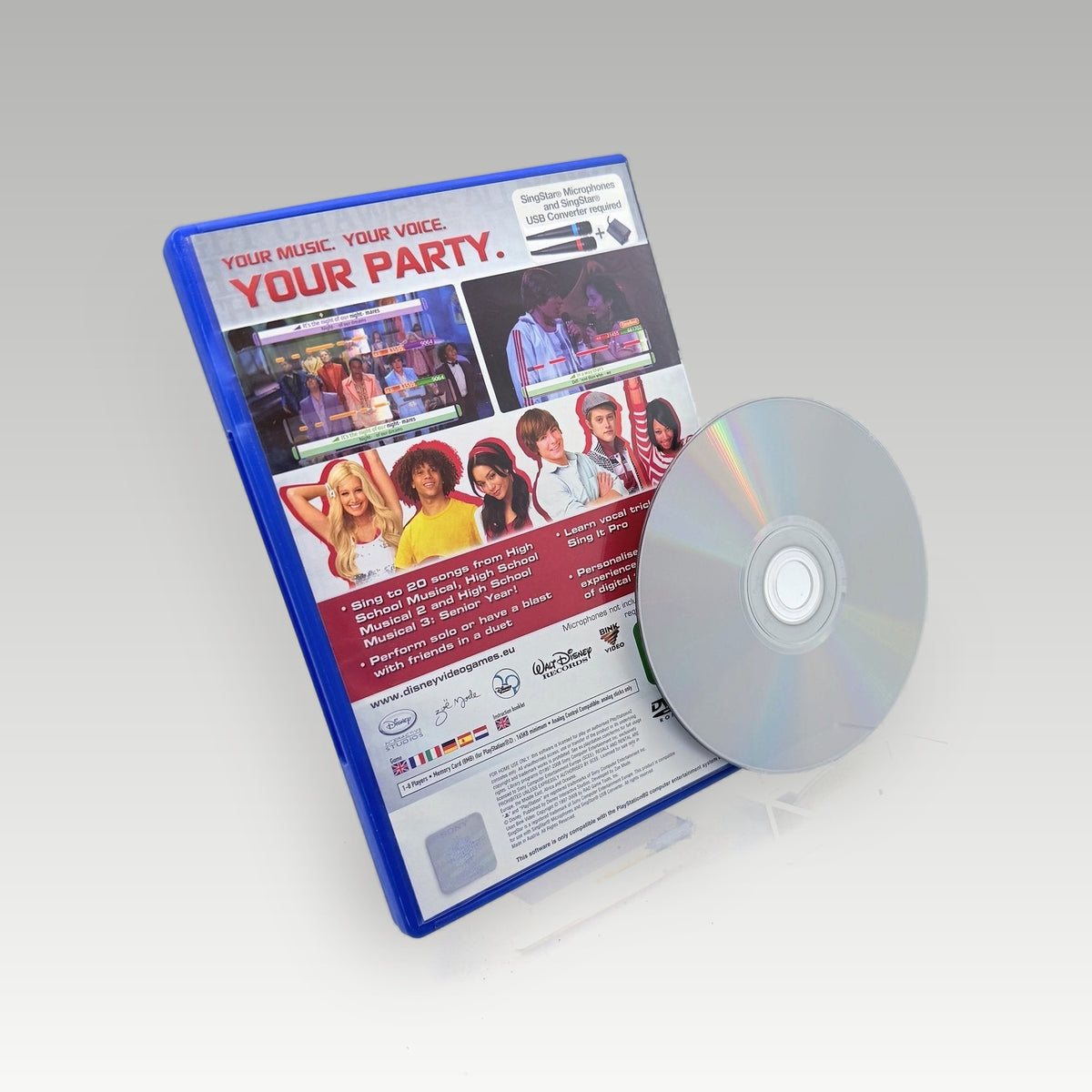 Disney Sing It: High School Musical 3 - Senior Year • No Manual (PAL) - Back Cover | Yappa NZ