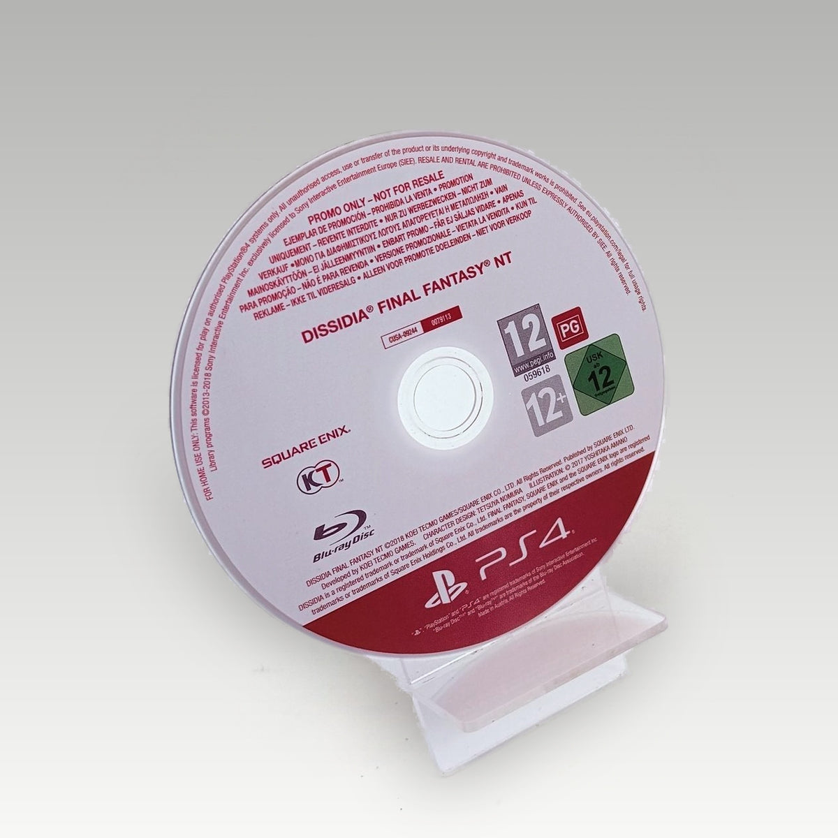 Dissidia Final Fantasy NT (Not For Resale) Promo • Loose (Region 4, Promo) - Front Cover | Yappa NZ