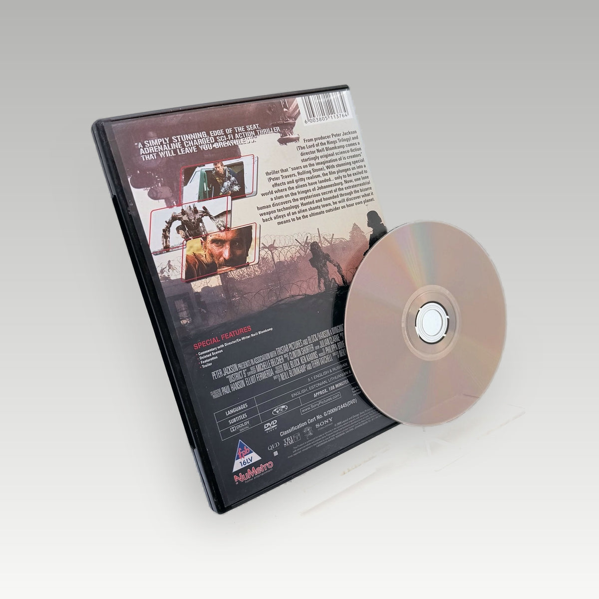 District 9 (2009) DVD • CIB (Region 2, Standard) - Image 2