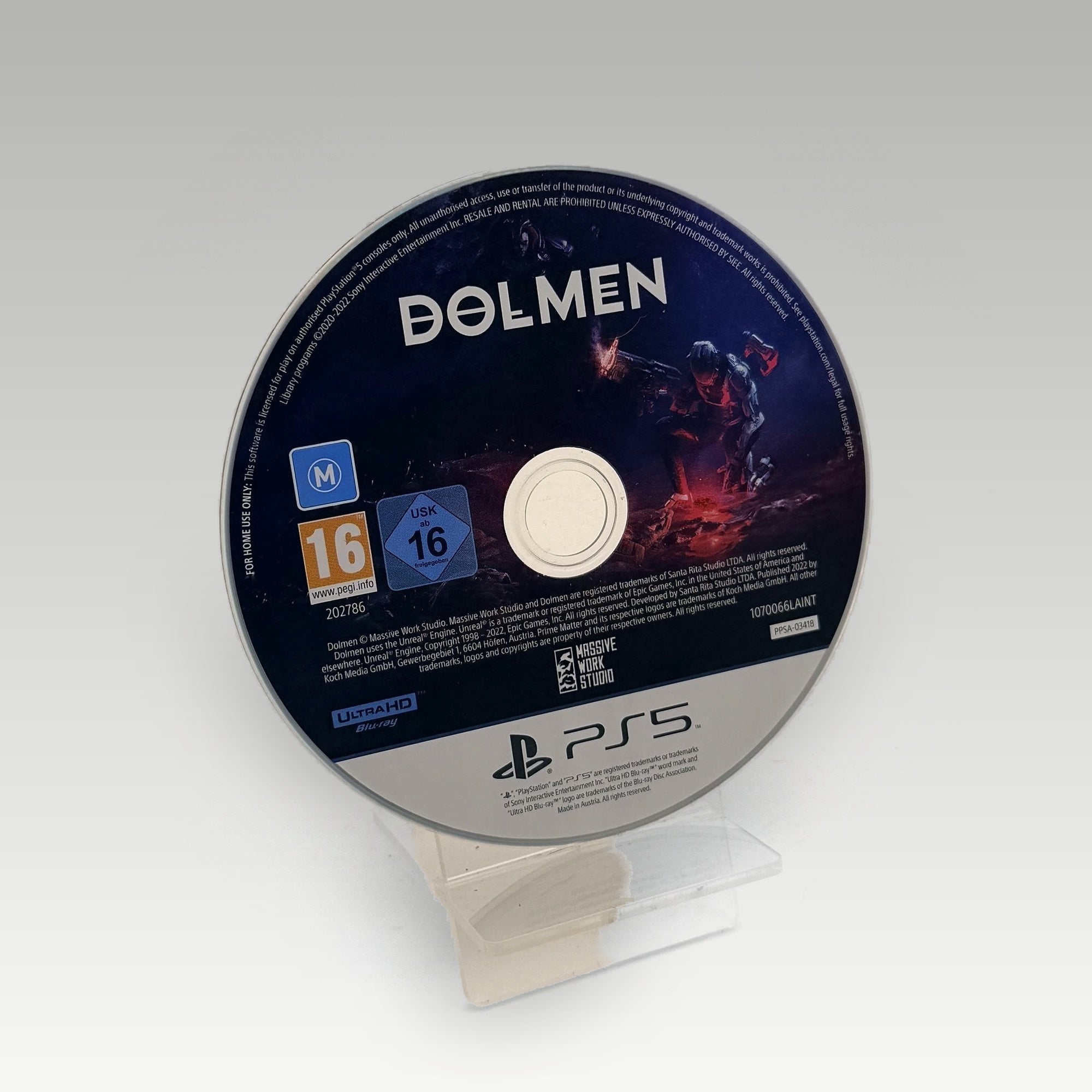 PlayStation 5 Dolmen Region 4 - Front Cover | Yappa NZ