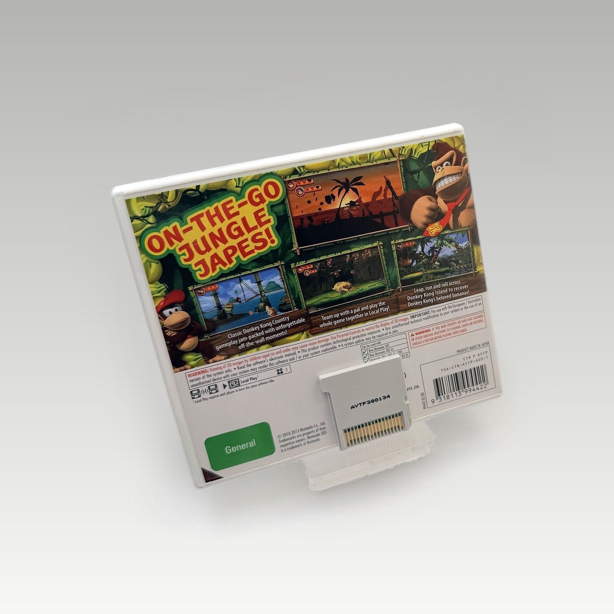 Donkey Kong Country Returns 3D (Nintendo Selects) • No Manual (PAL) - Image 2