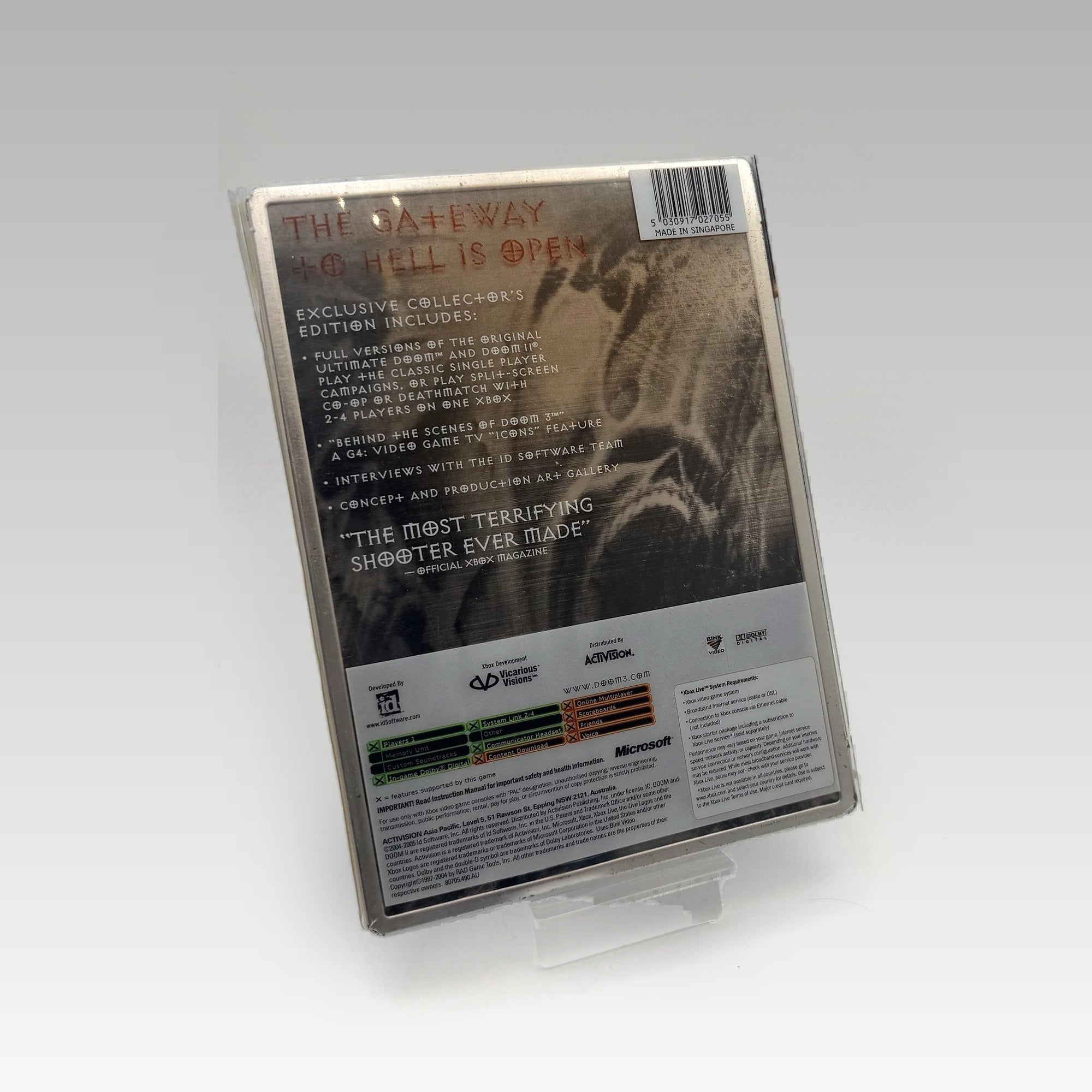 Doom 3 Limited Collector's Steelbook Edition • CIB (PAL, Limited Collector's Steelbook Edition) - Image 4