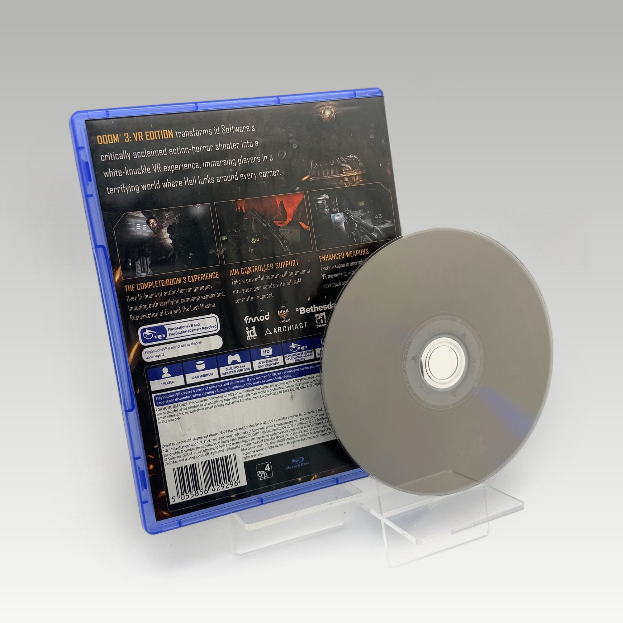 Doom 3 VR Edition • CIB (PAL, VR Edition) - Image 2