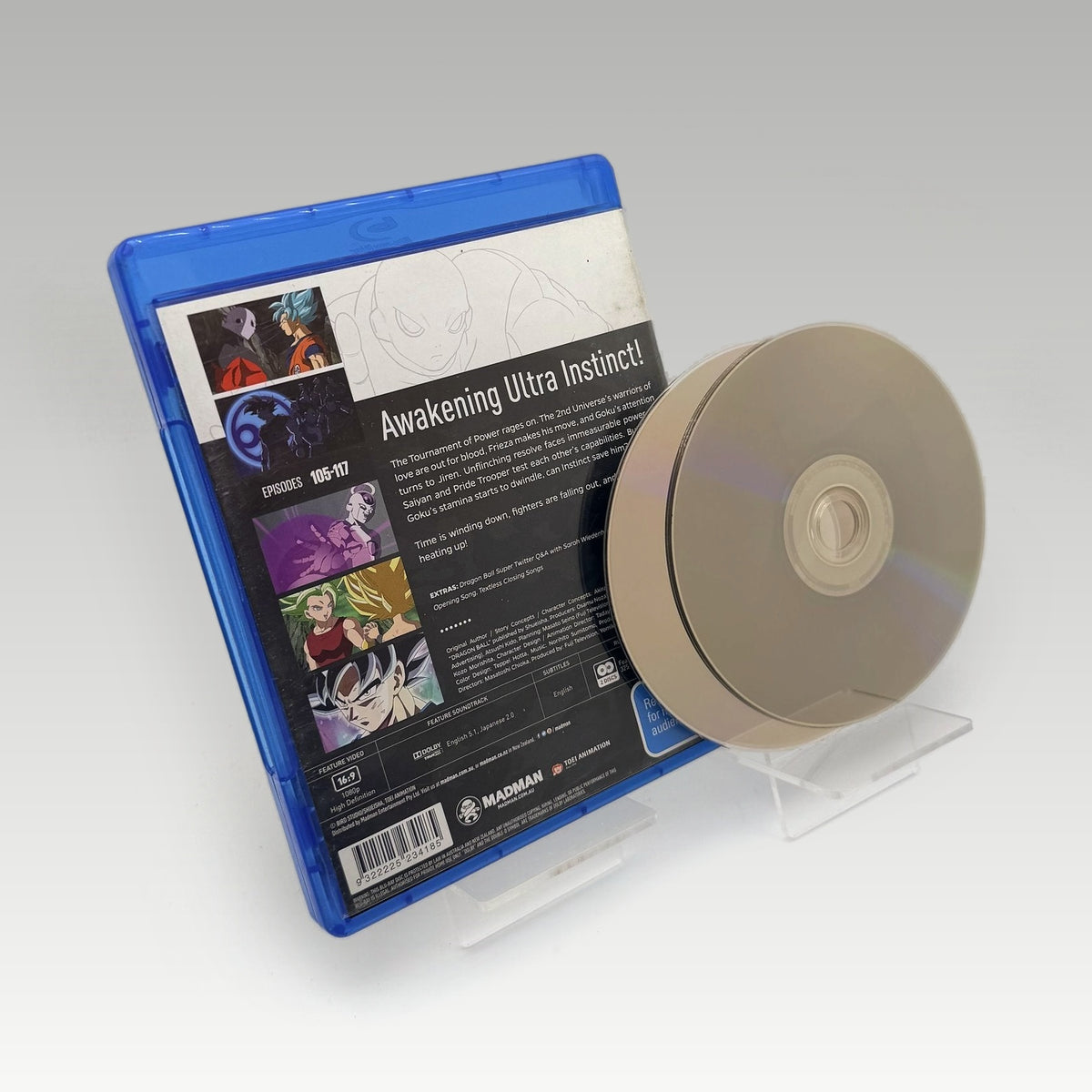 Dragon Ball Super Part 09 (2015) Bluray • CIB (Region B, Standard) - Image 2