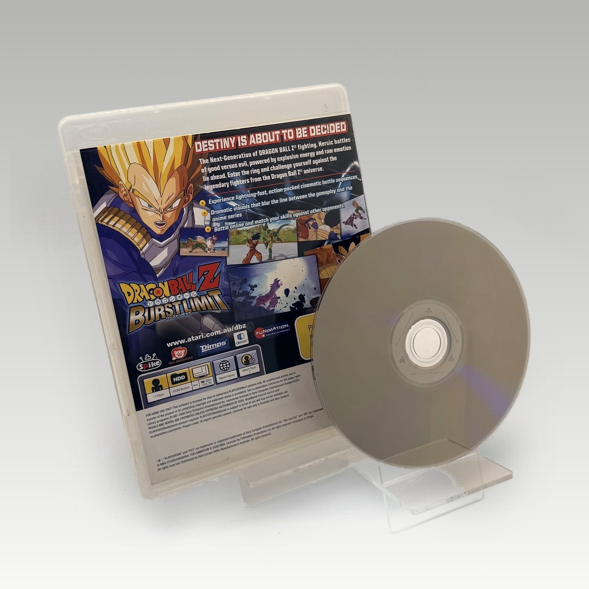 Dragon Ball Z: Burst Limit • No Manual (Region 2) - Image 2