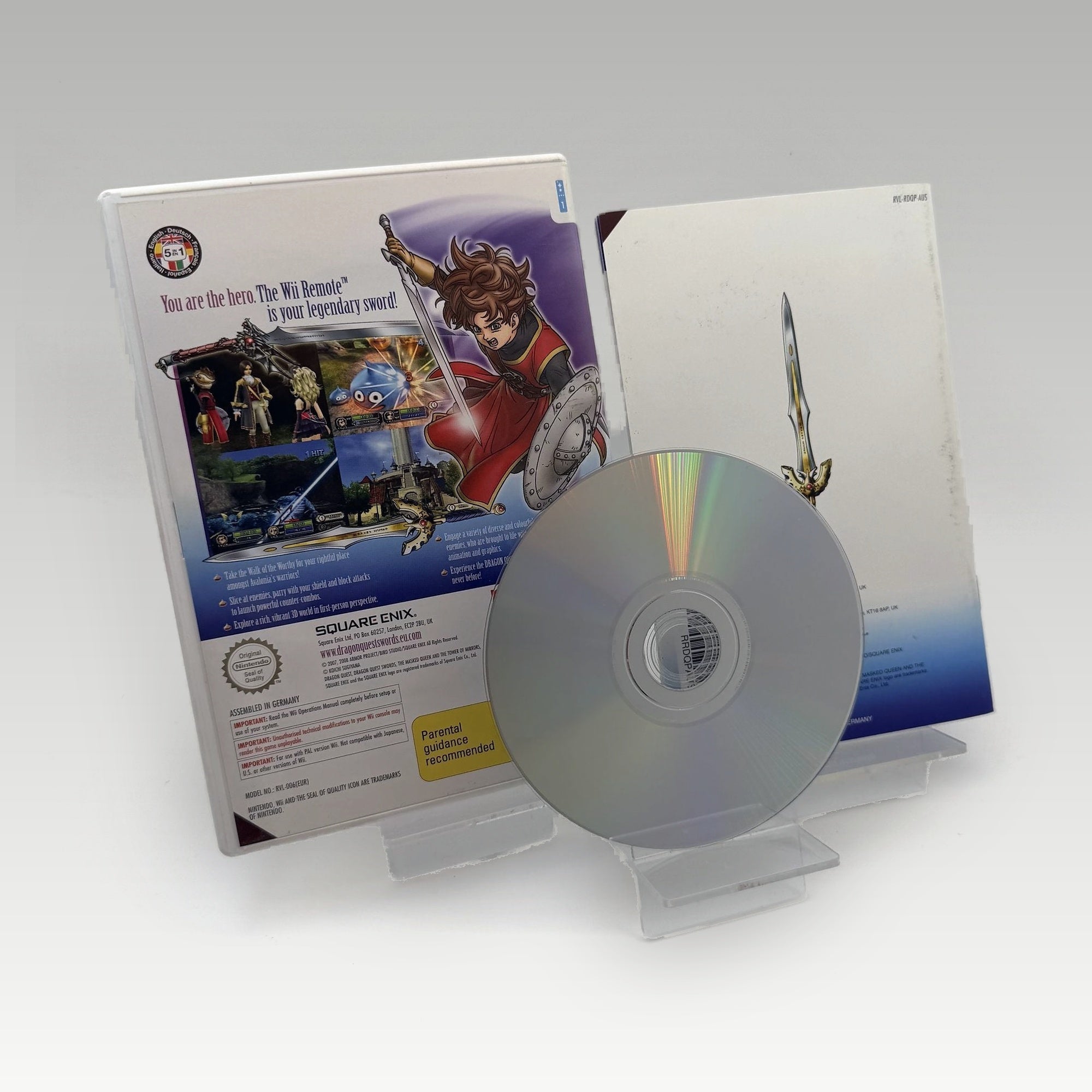 Dragon Quest Swords: The Masked Queen and the Tower of Mirrors • CIB (PAL) - Image 2
