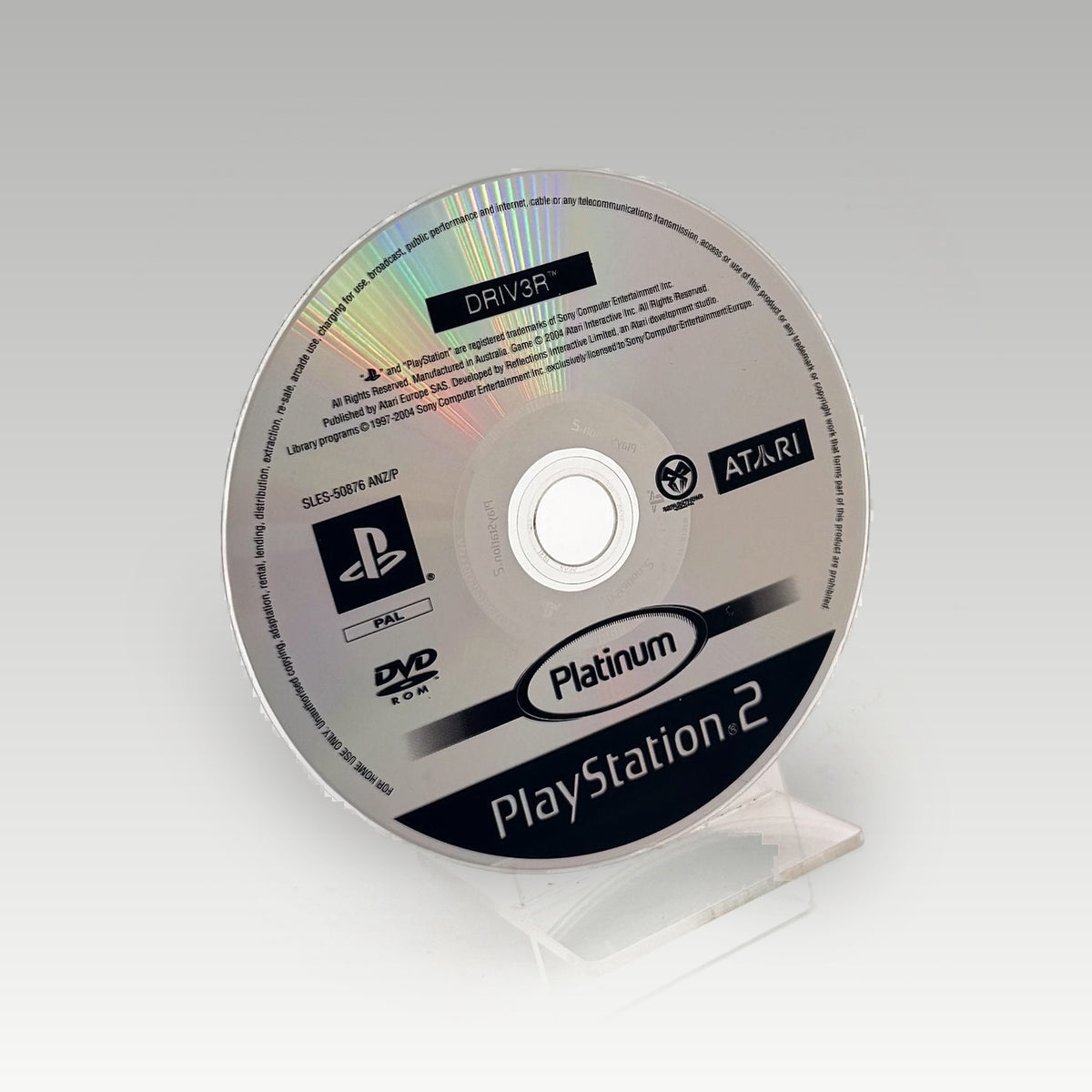 Driver 3 (Platinum) • Loose (PAL) - Image 1