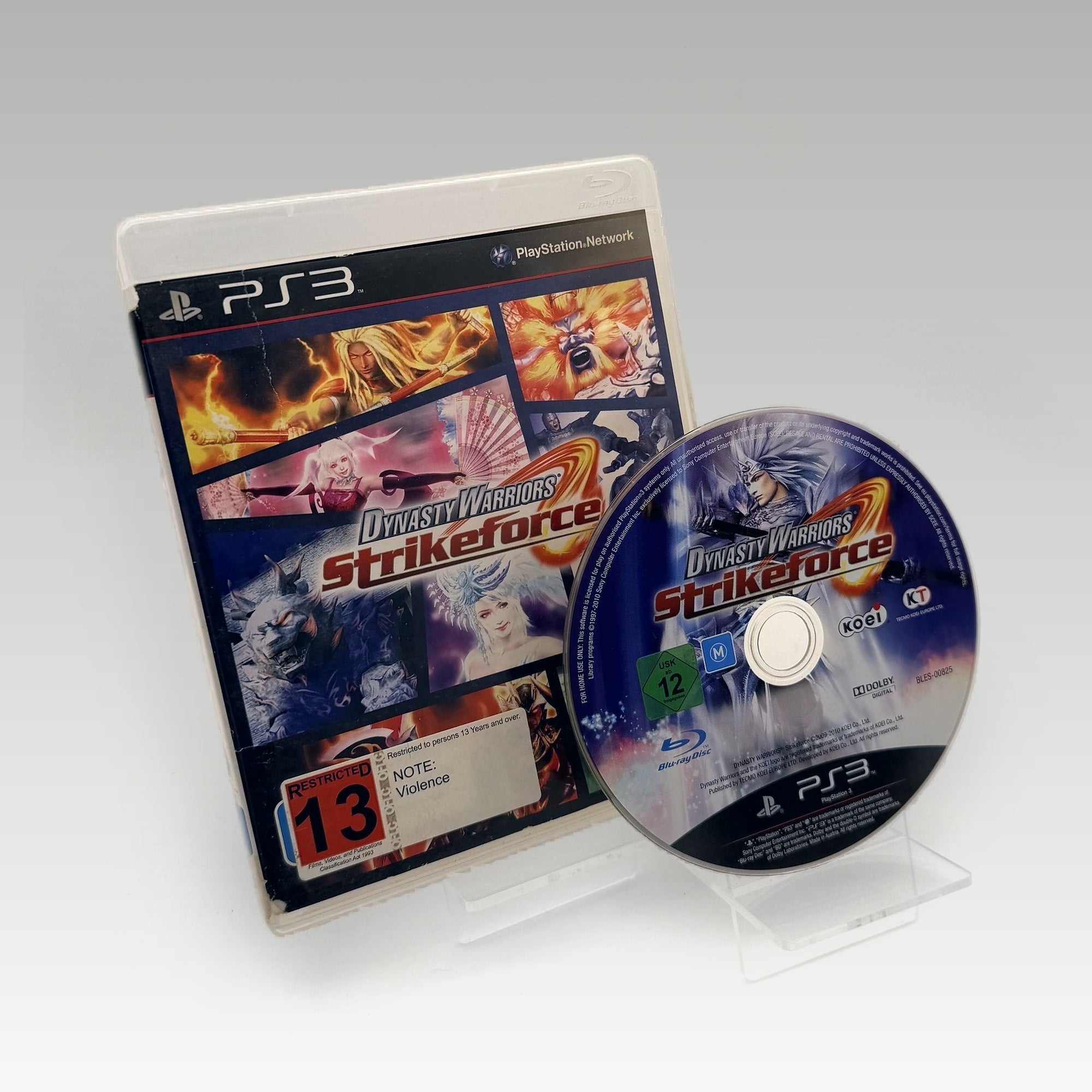 Dynasty Warriors: Strikeforce Artwork Damage • No Manual (Region 4, Artwork Damage) - Image 1
