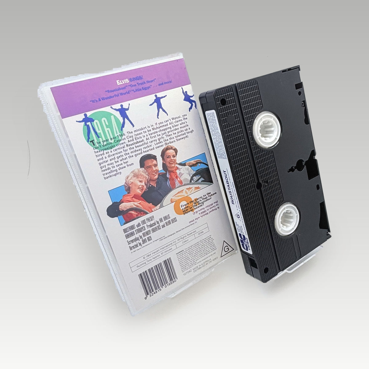Elvis: Roustabout (1964) • CIB (PAL) - Back Cover | Yappa NZ