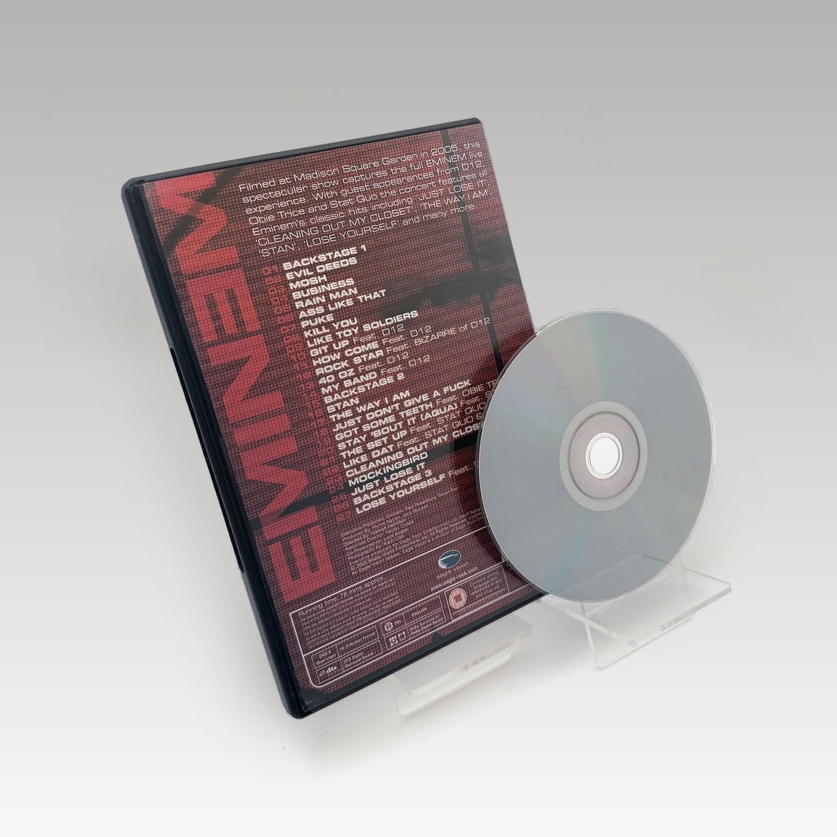 Eminem: Live from New York City (2005) DVD • CIB (Region Free, Standard) - Image 2
