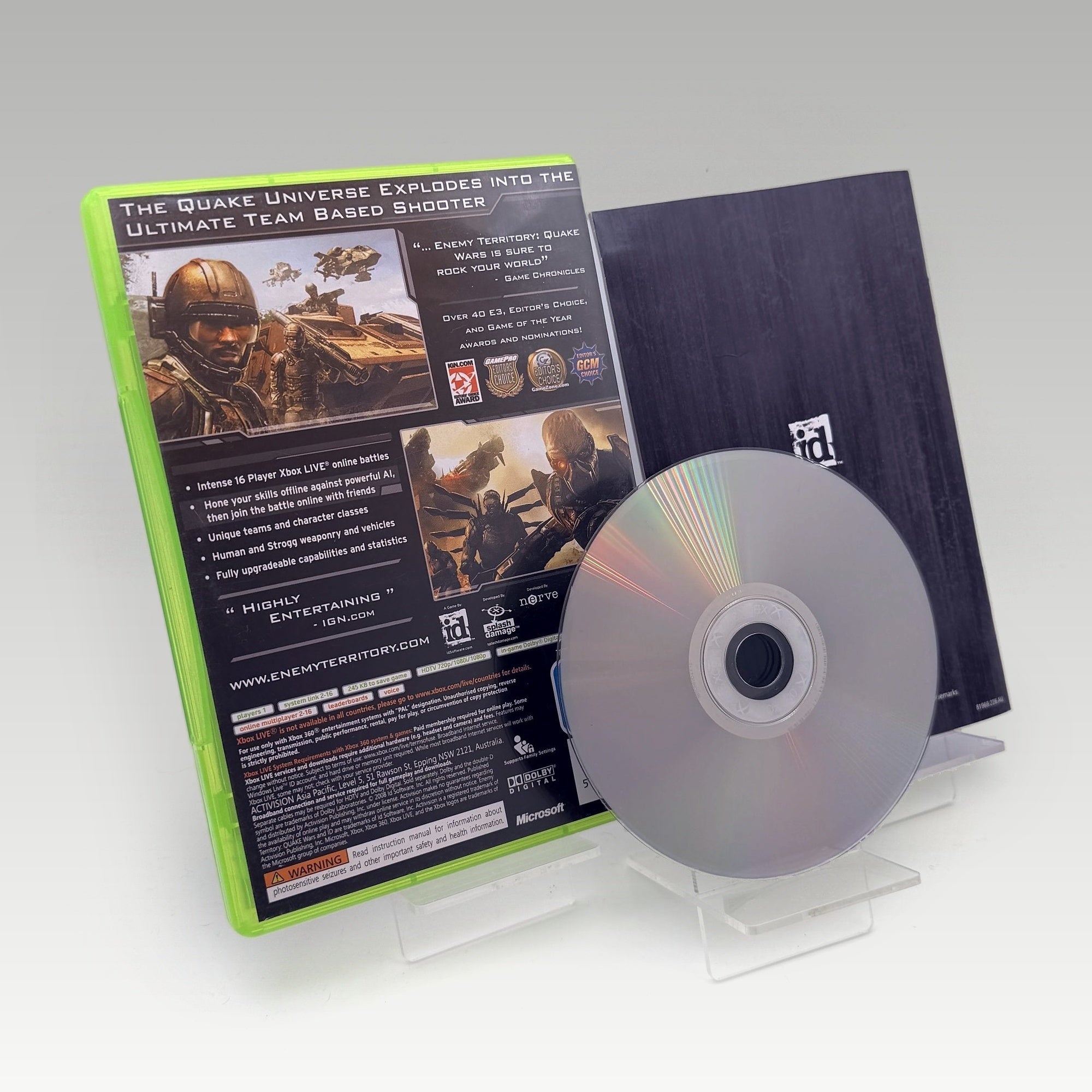 Enemy Territory: Quake Wars • CIB (PAL) - Image 2
