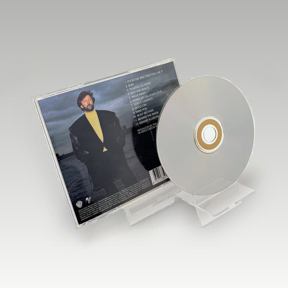 Eric Clapton - August • CIB - Back Cover | Yappa NZ