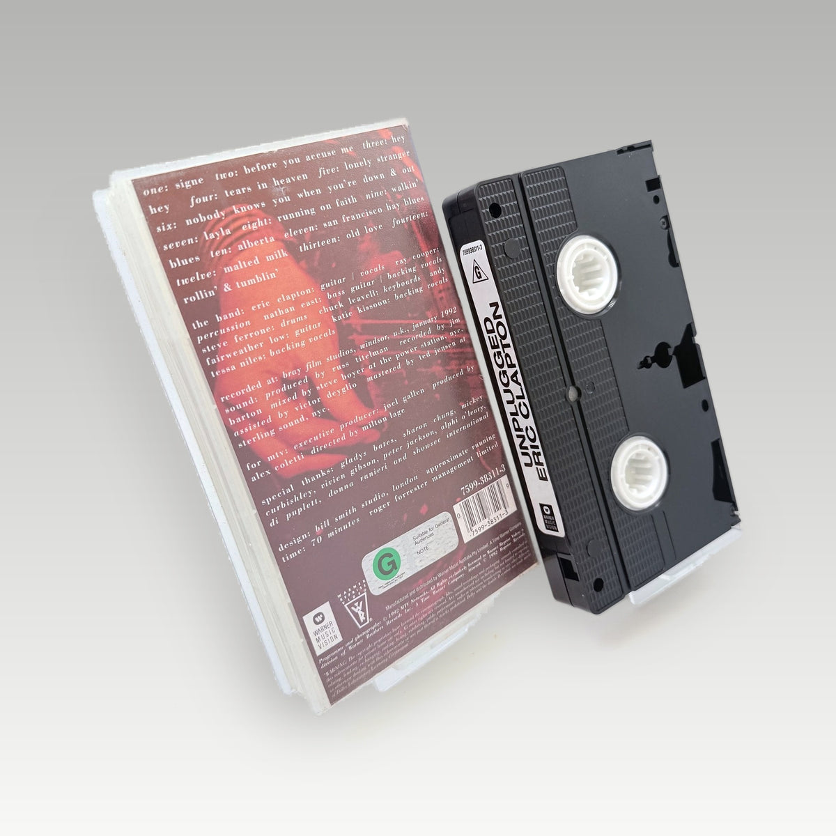 Eric Clapton Unplugged (1992) • CIB (PAL) - Back Cover | Yappa NZ