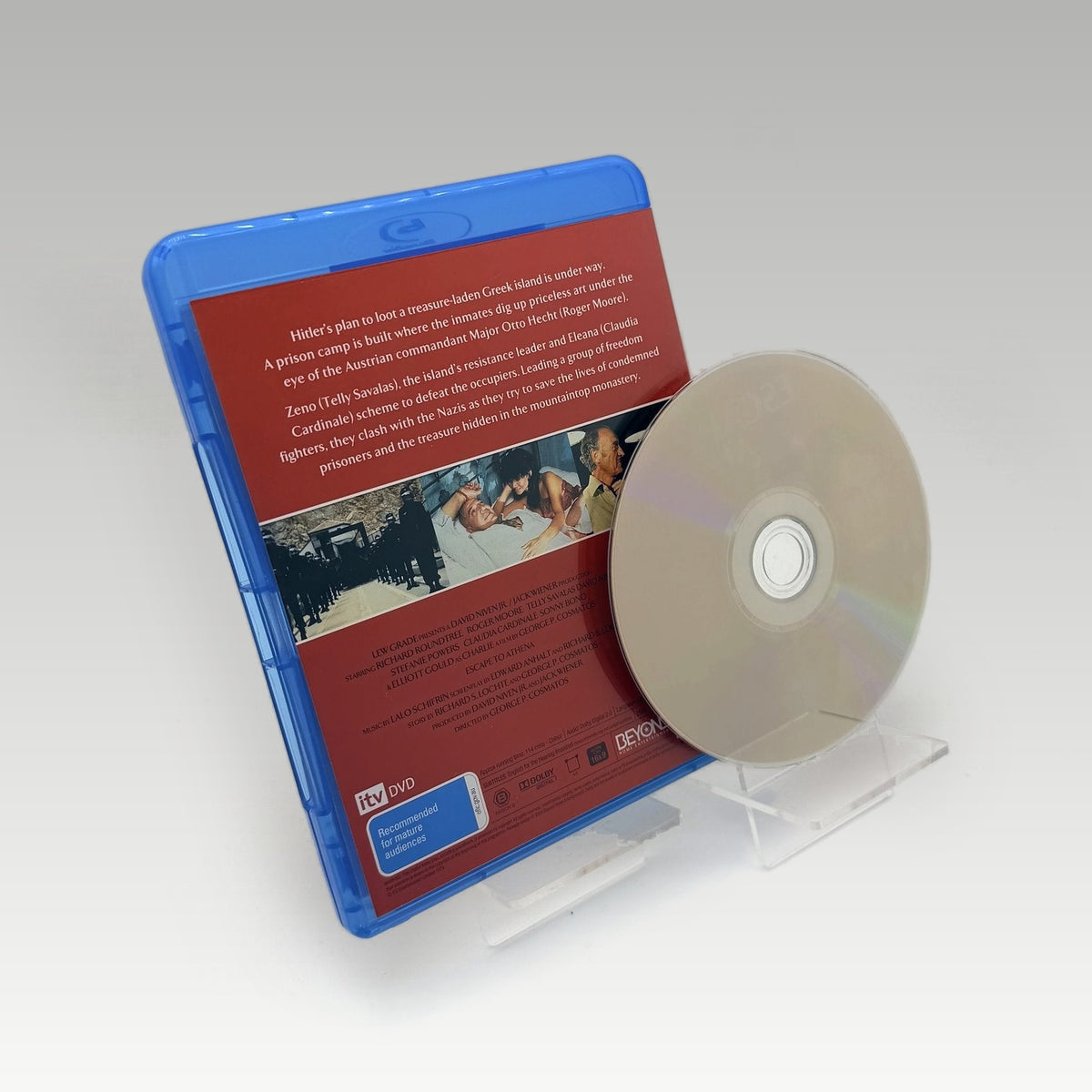 Escape to Athena (1979) Bluray • CIB (Region B, Standard) - Image 2