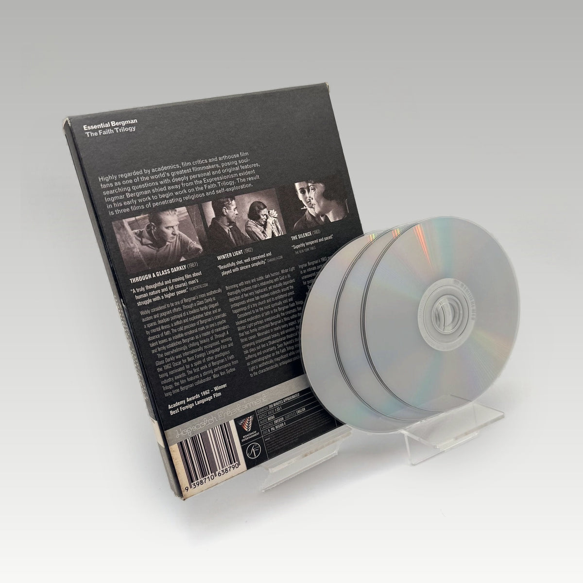 Essential Bergman - The Faith Trilogy DVD • CIB (Region 4, Standard) - Image 2