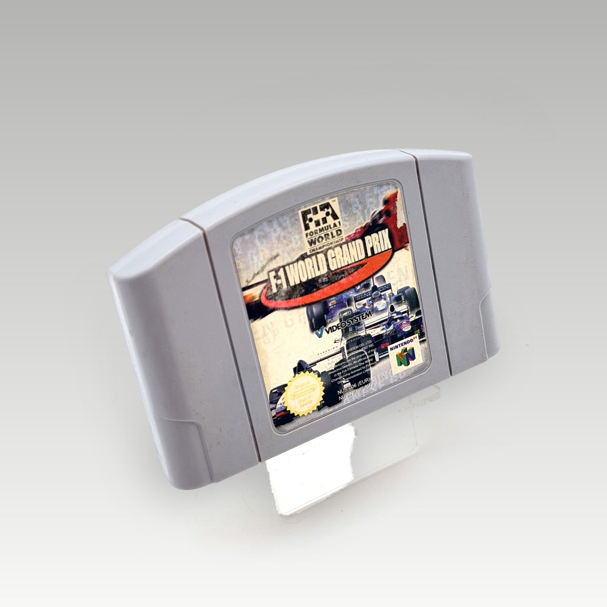 F-1 World Grand Prix Artwork Damage • Loose (PAL, Artwork Damage) - Image 1