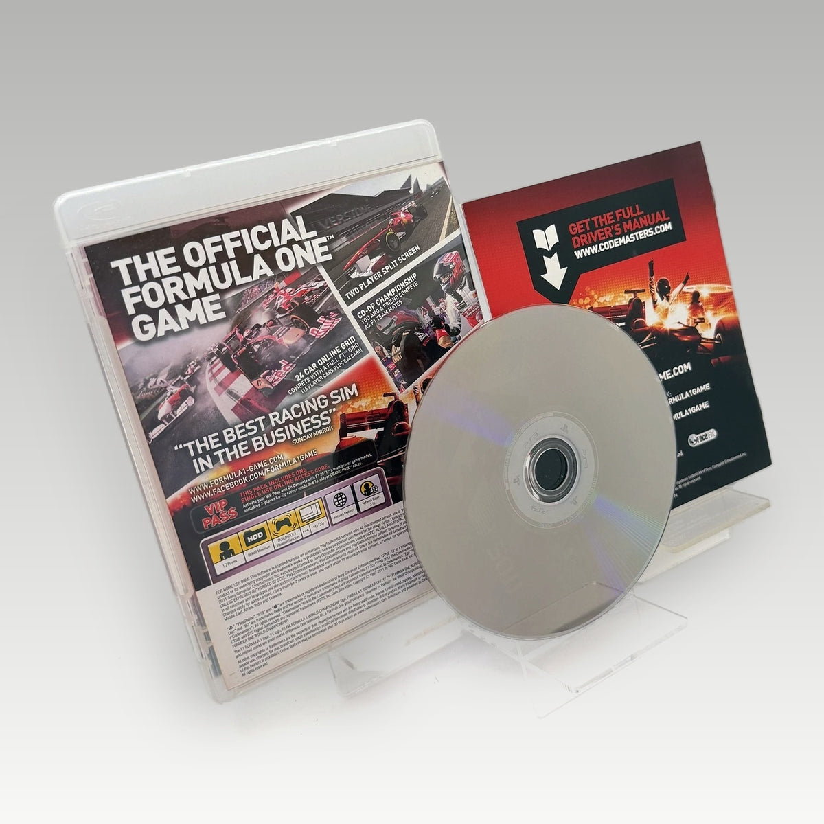 F1 2011 • CIB (Region 2) - Back Cover | Yappa NZ