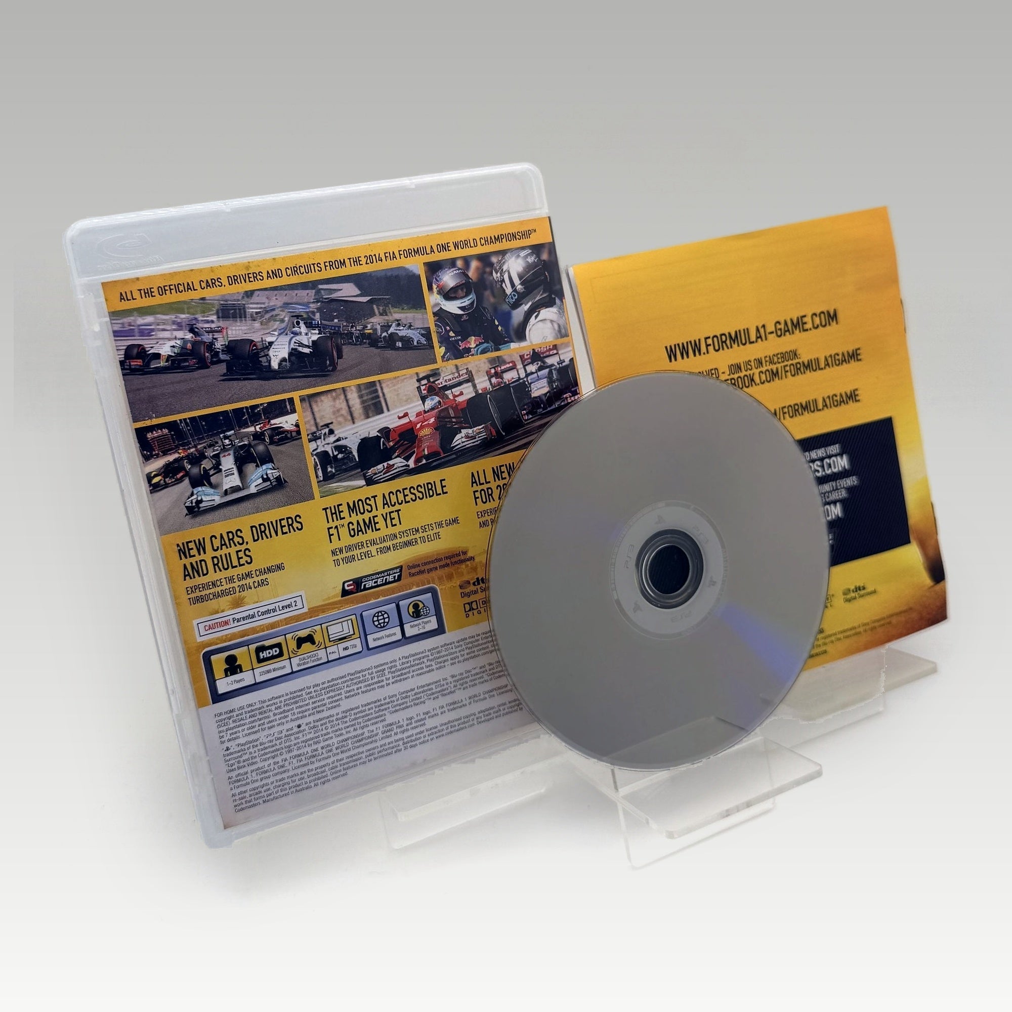 F1 2014 Artwork Damage • CIB (Region 4, Artwork Damage) - Image 2