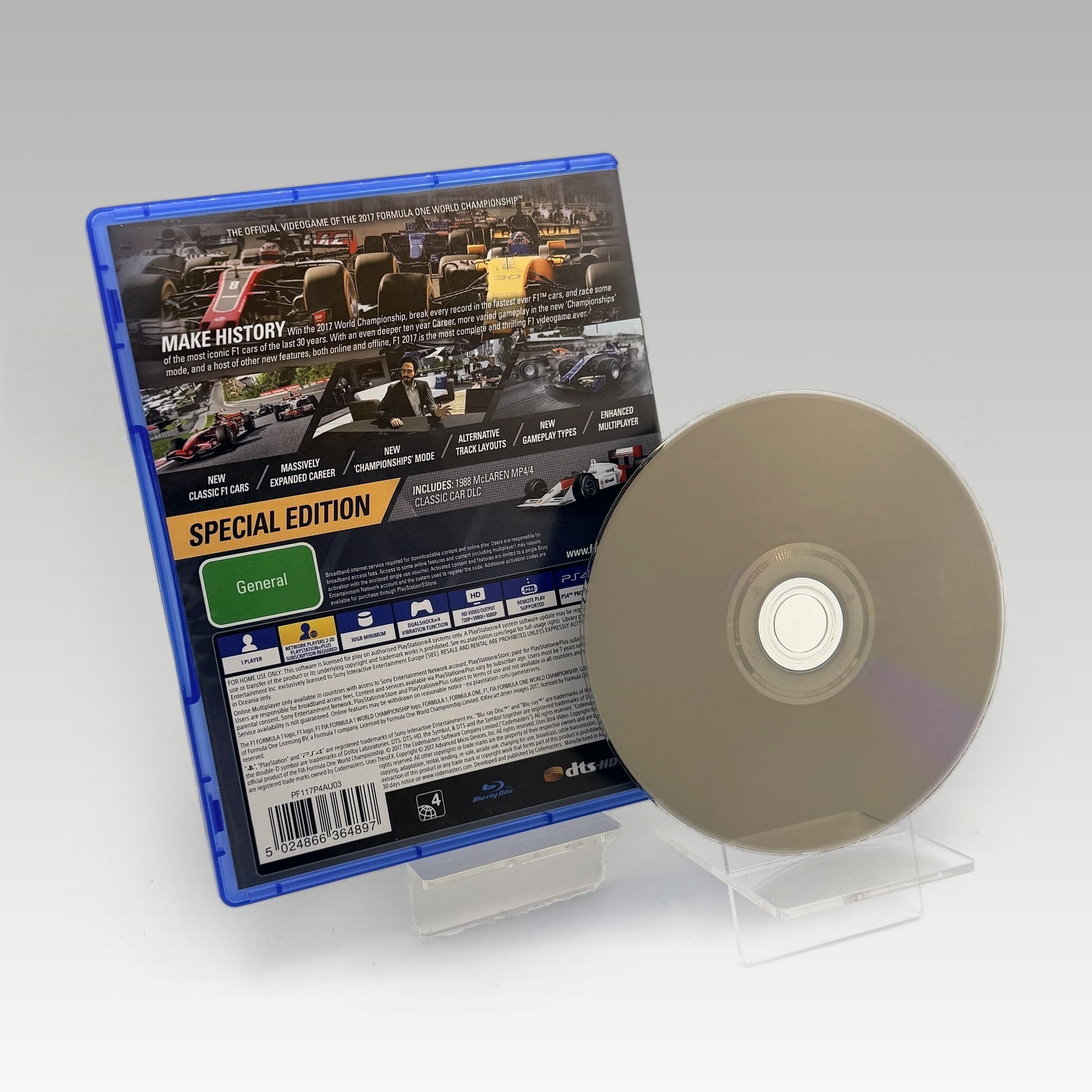 F1 2017 Special Edition • CIB (Region 4, Special Edition) - Image 2