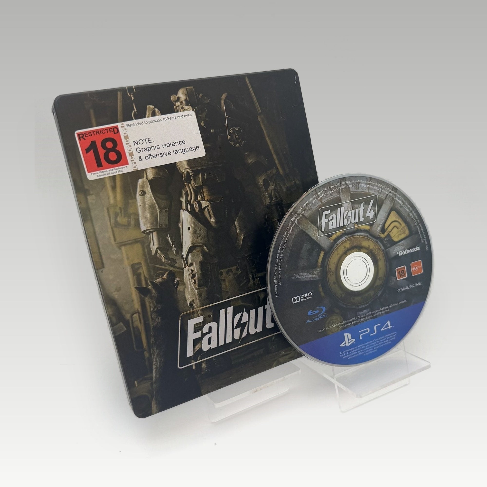 Fallout 4 Steelbook Edition • CIB (Region 4, Steelbook Edition) - Image 1