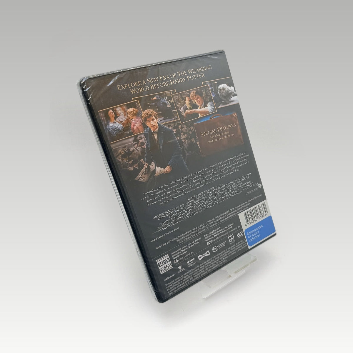 Fantastic Beasts and Where to Find Them (2016) DVD • CIB • New / Sealed (Region 4, Standard) - Image 2