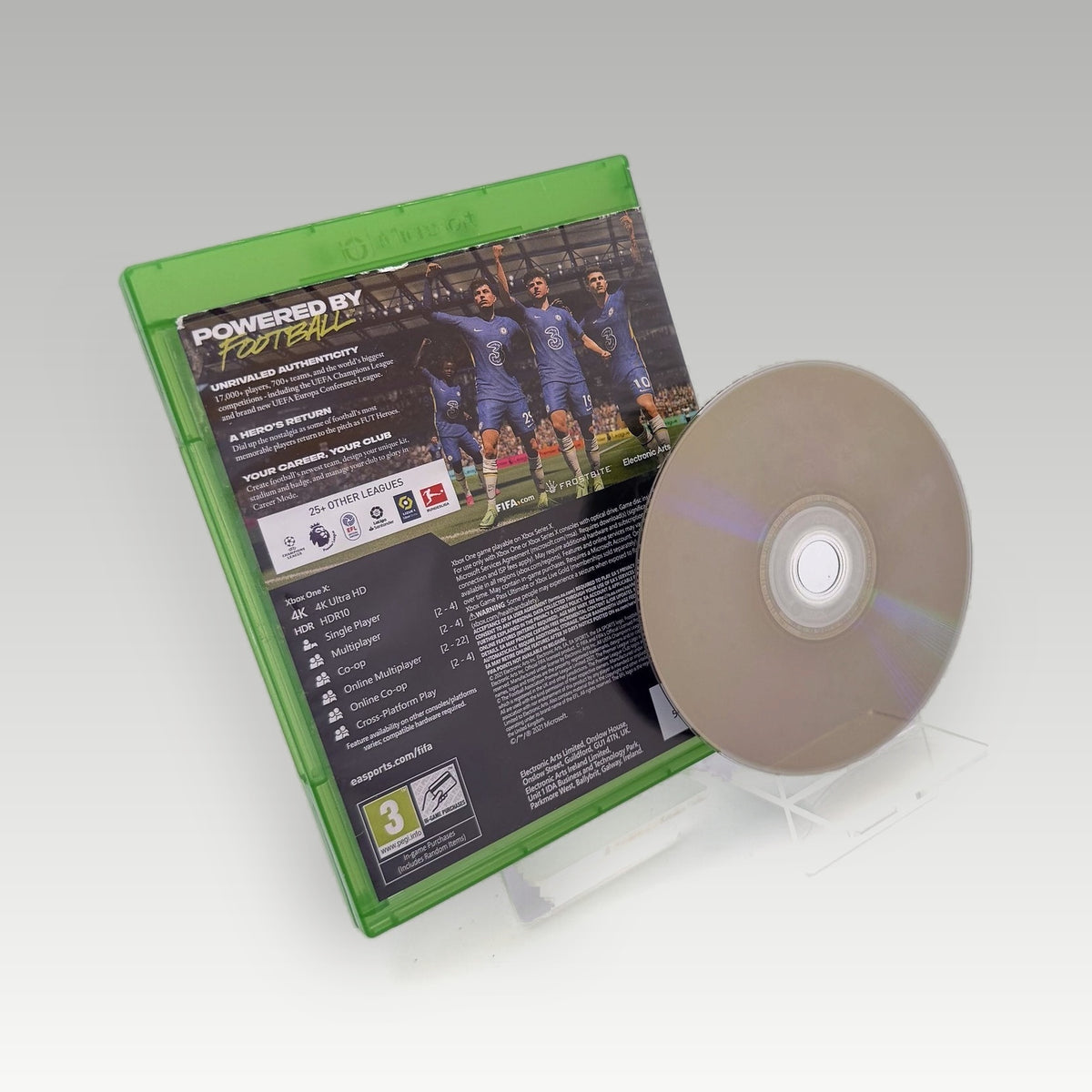 FIFA 22 • CIB (Region Free) - Back Cover | Yappa NZ