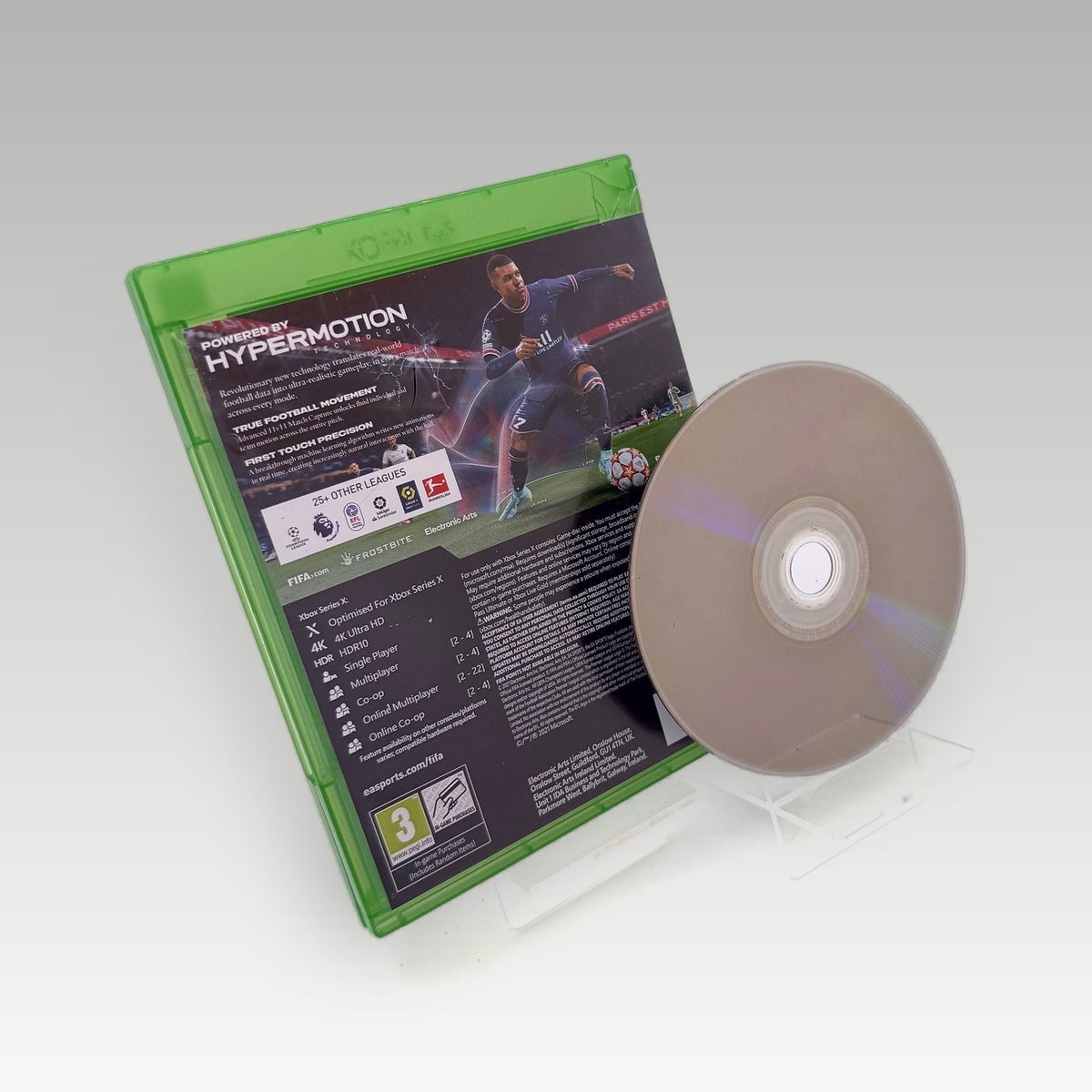 FIFA 22 • CIB (Region Free) - Back Cover | Yappa NZ